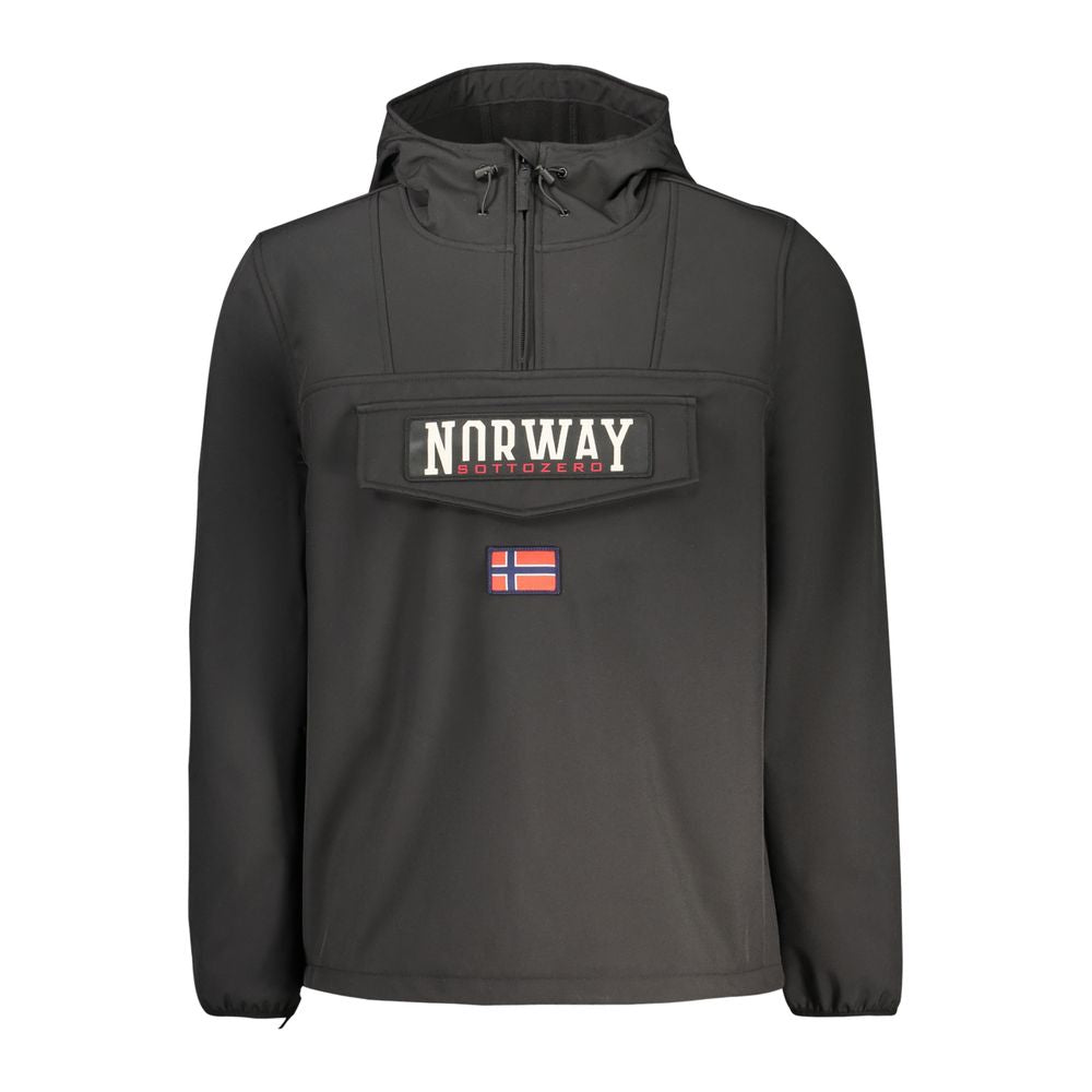 Norvège 1963 Veste pour homme en polyester noir