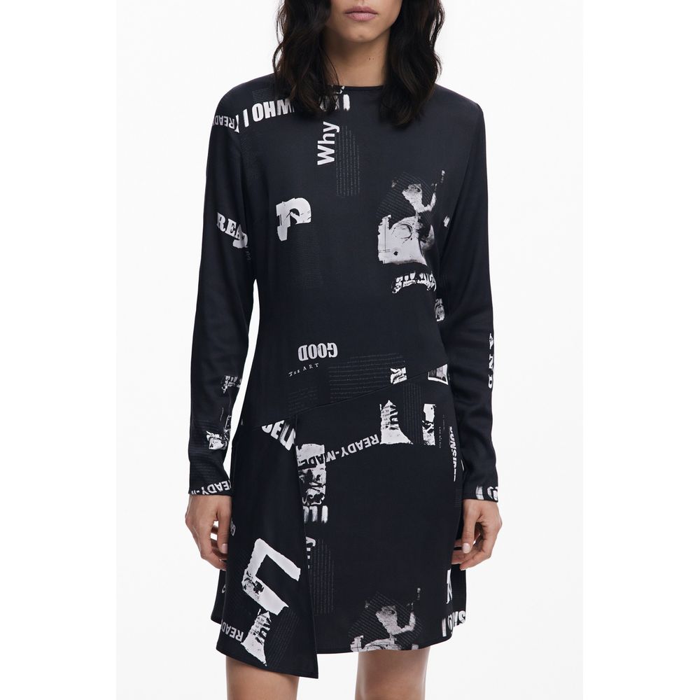 Desigual Black Casual Dress for Women