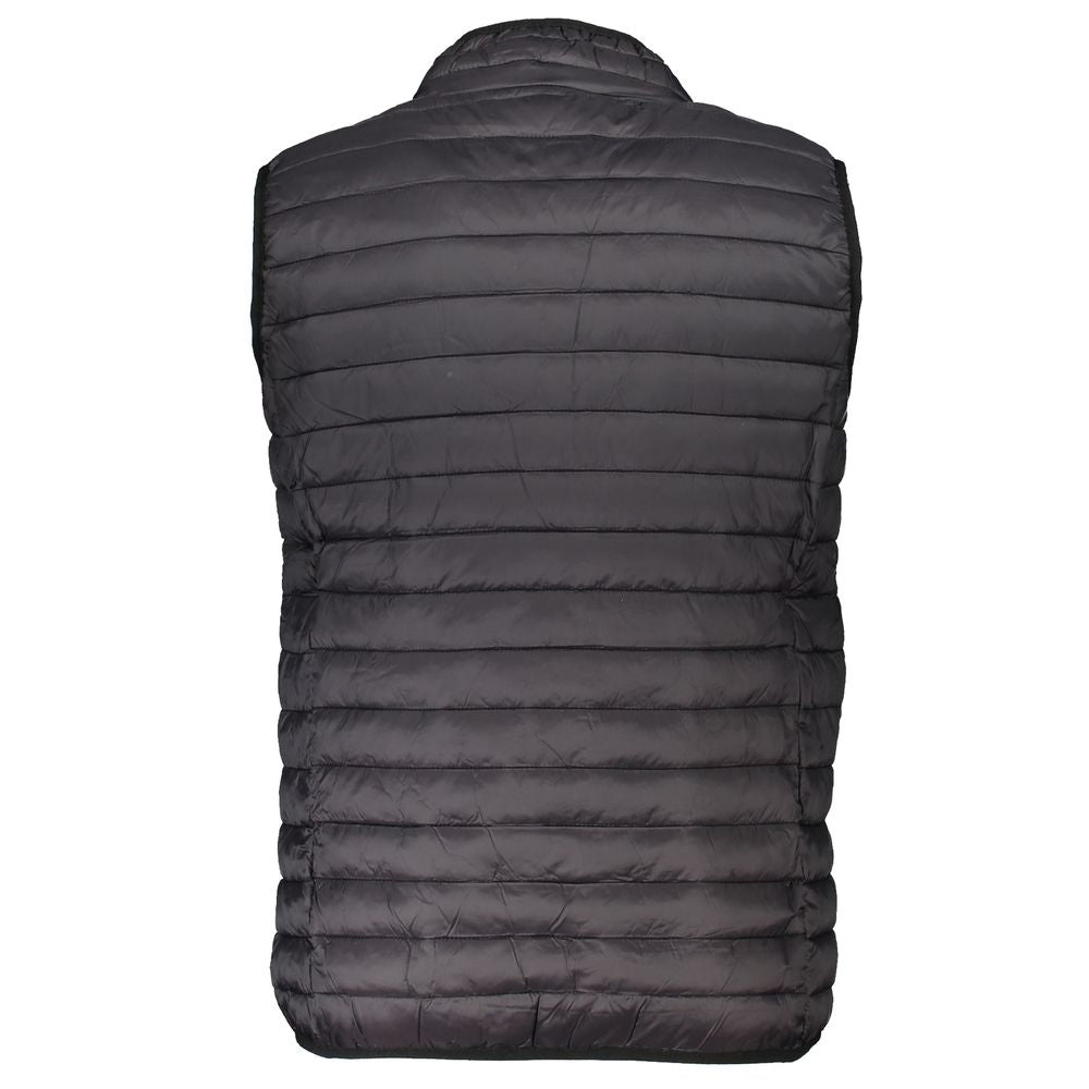 Gianmarco Venturi Black Sleeveless Jacket for Men alternate view