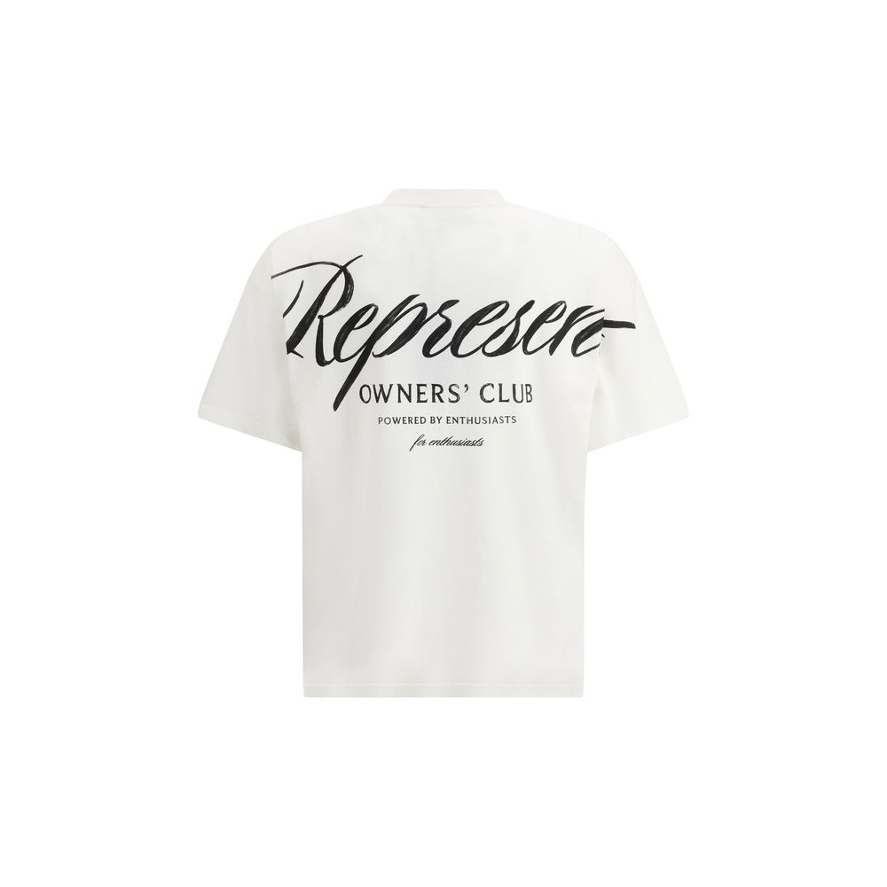 Represent White T-Shirt for Men alternate view