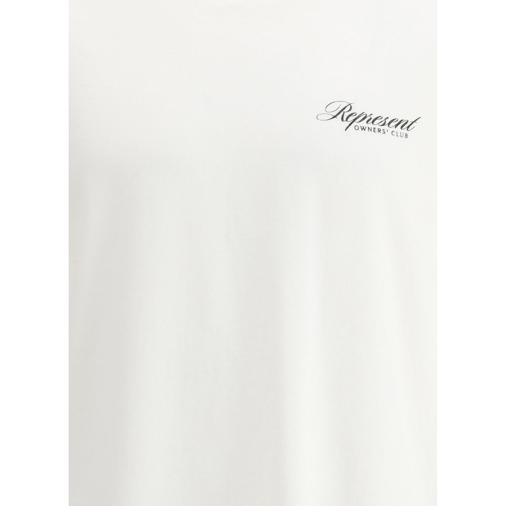 Represent White T-Shirt for Men detail view