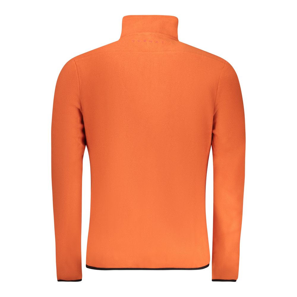 Norvège 1963 Orange Polyester Homme Sweat-shirt