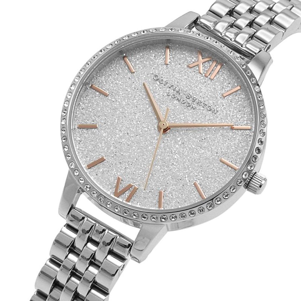 Olivia Burton Silver Dress Watches for Women alternate view