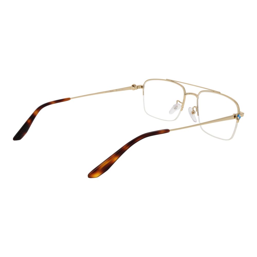 BMW Gold Glasses Frames for Men detail view
