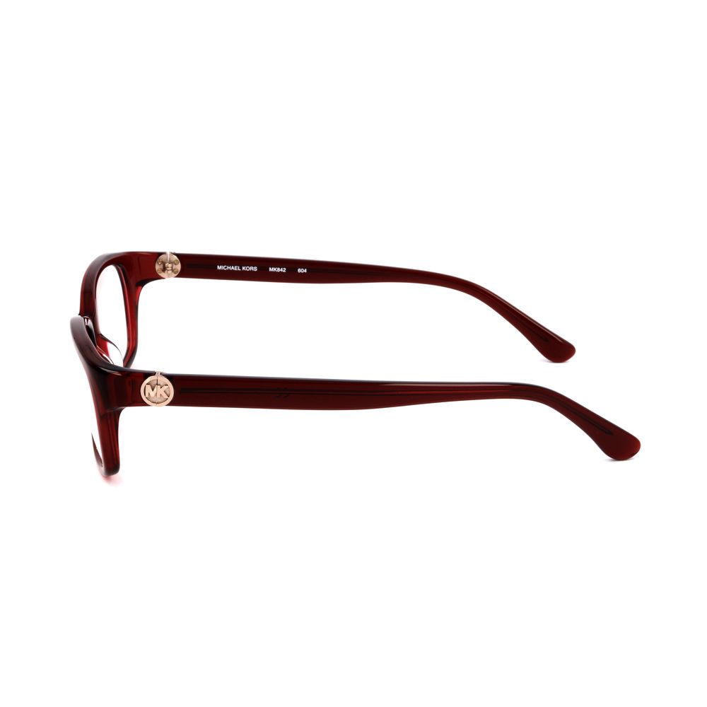 Michael Kors Red Glasses Frames for Women detail view