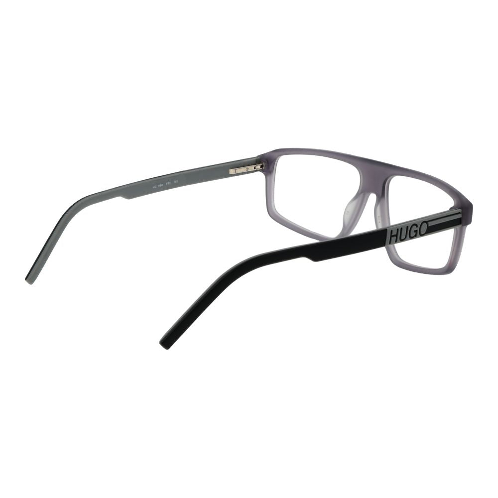 Hugo Boss Grey Glasses Frames for Men detail view