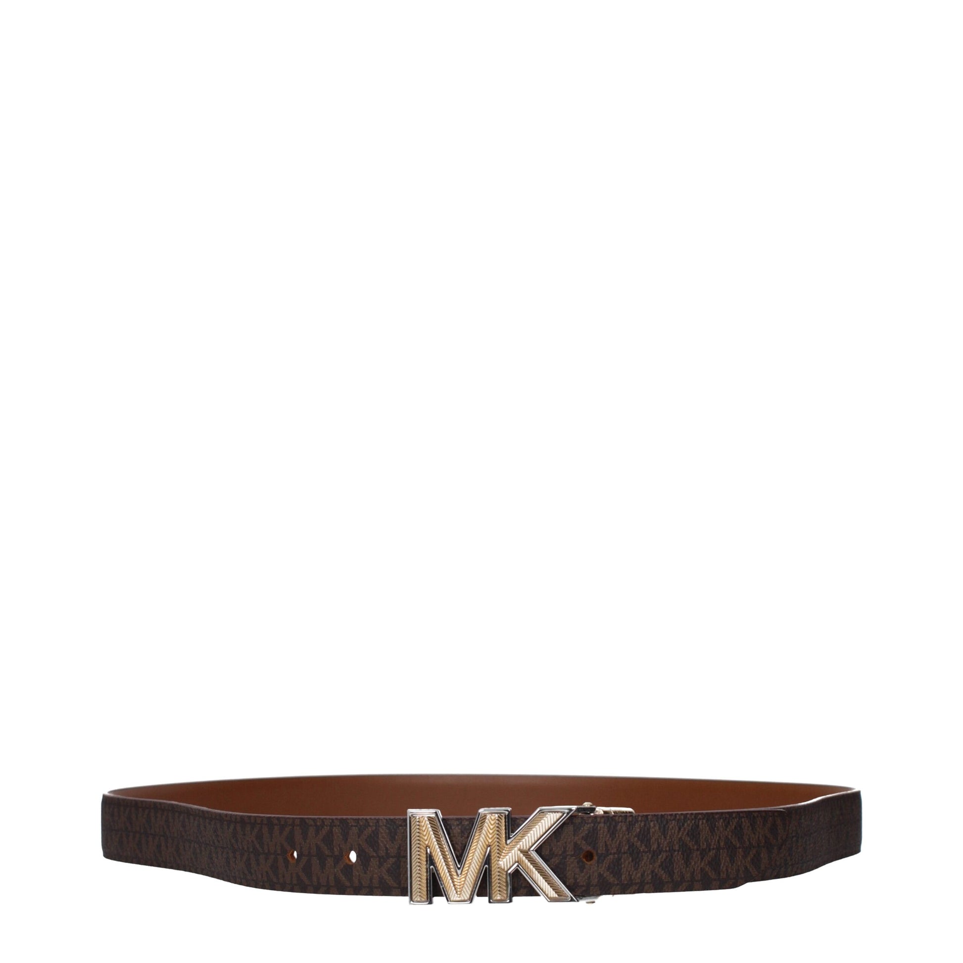 Michael Kors Brown Fabric Belt