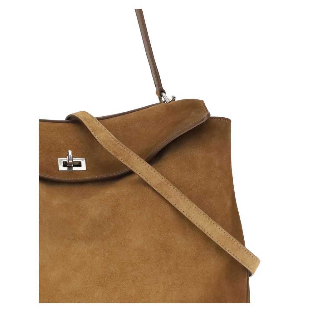 Balenciaga Brown Shoulder Bag for Women side view