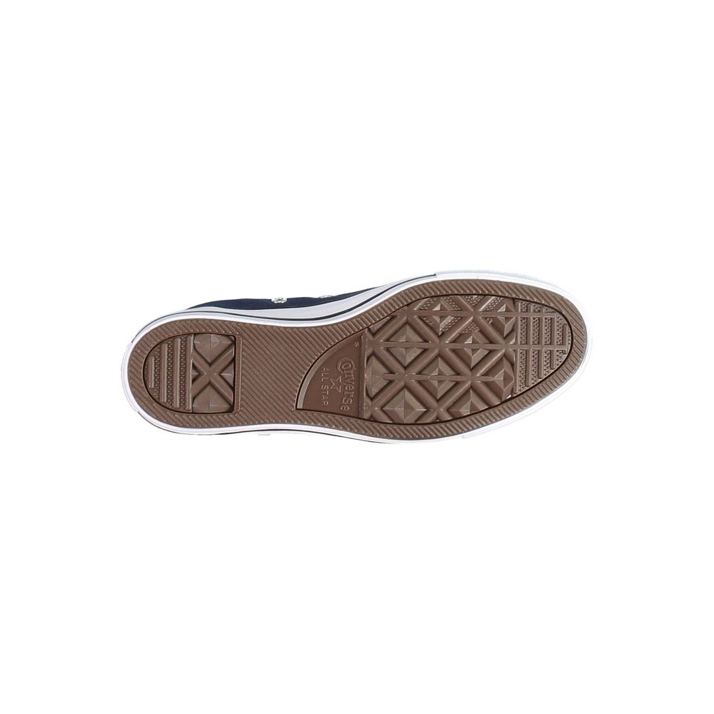 Baskets Converse bleues en textile pour homme