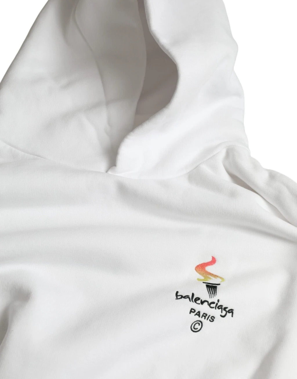 Balenciaga White Hoodie for Men alternate view