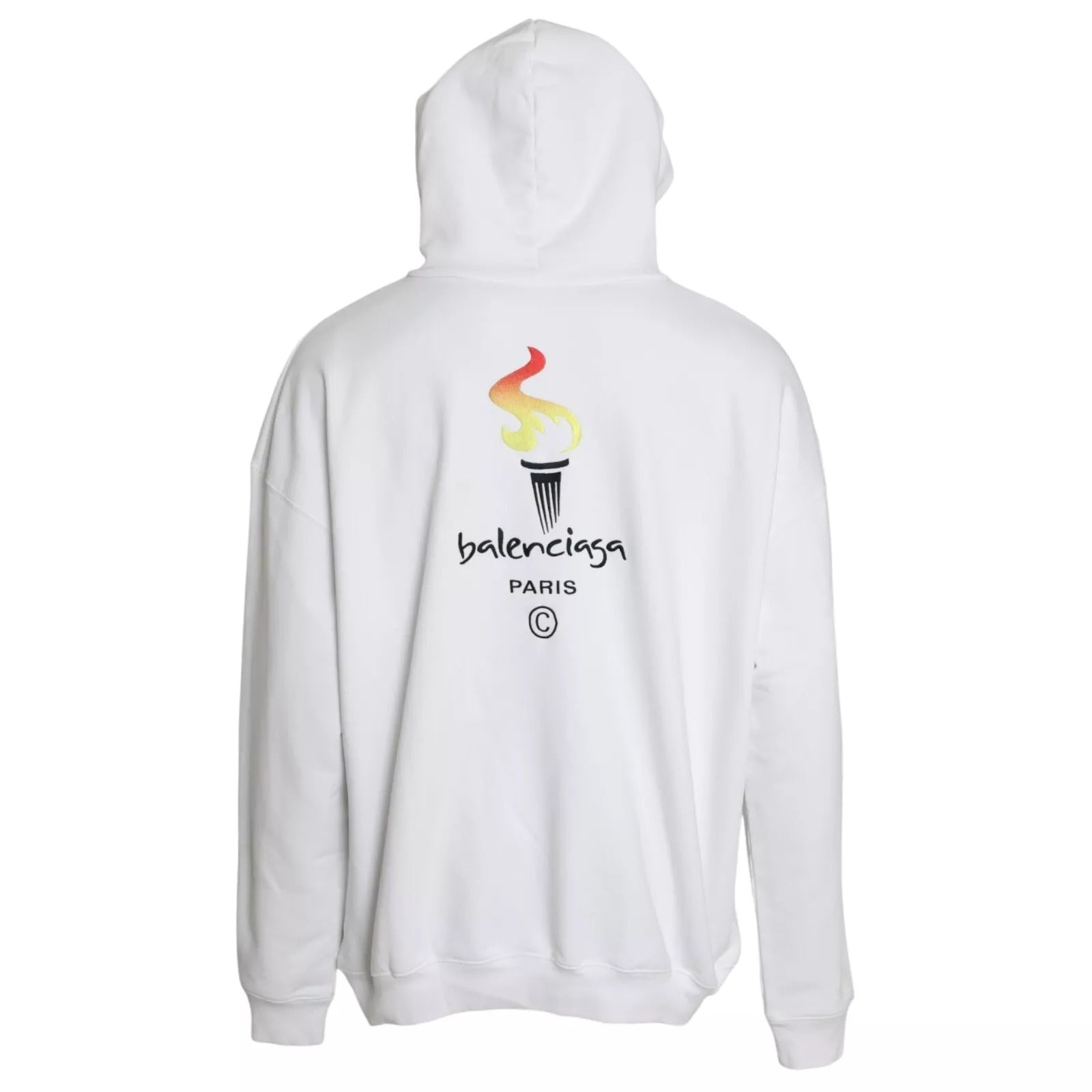 Balenciaga White Hoodie for Men additional view