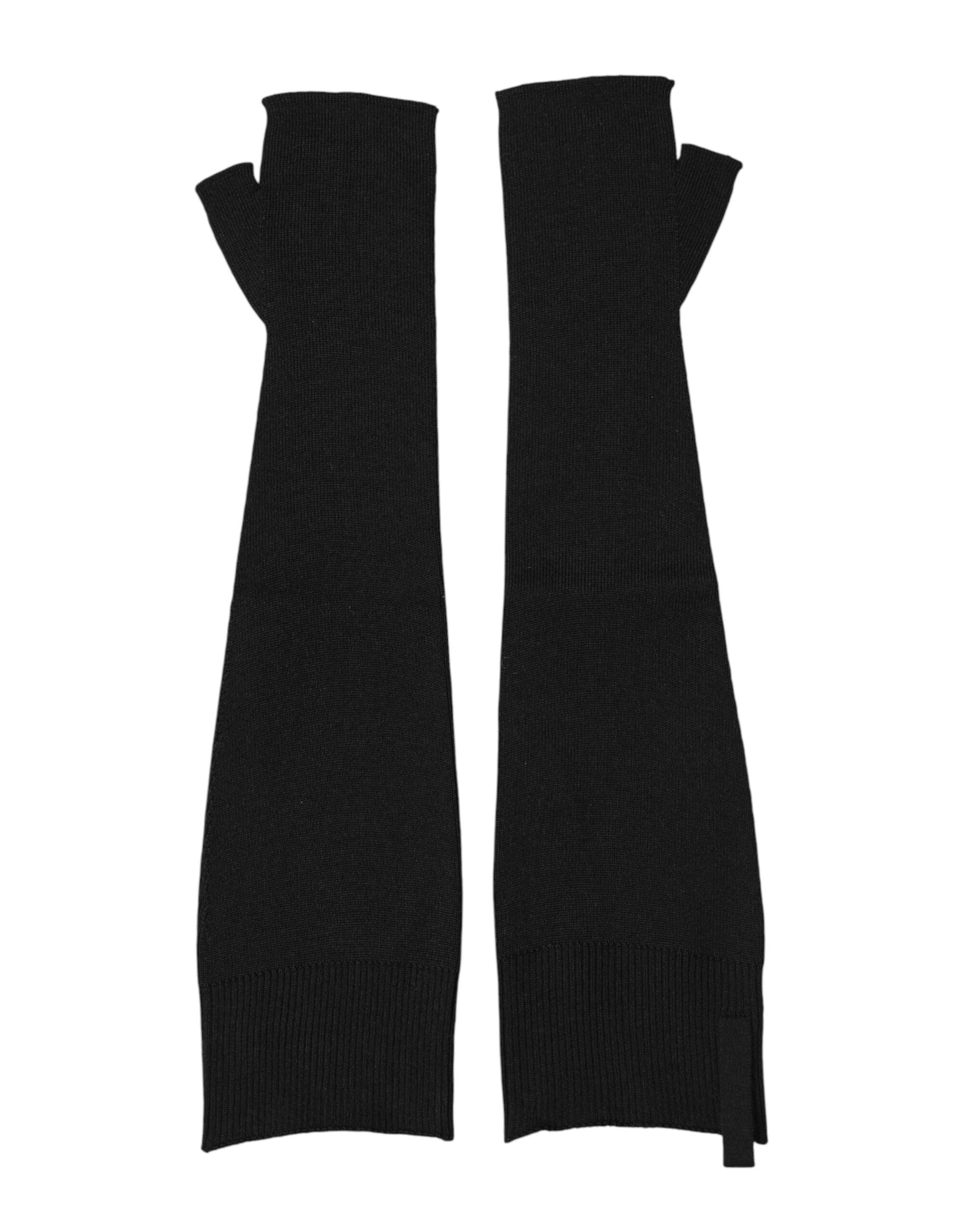 Dolce & Gabbana Black Gloves for Men