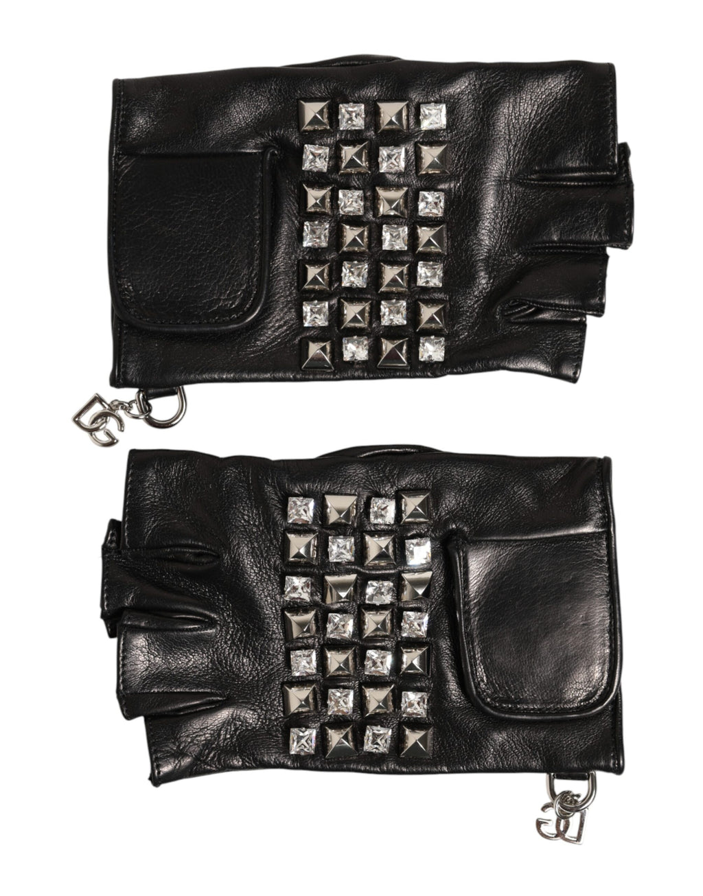 Dolce & Gabbana Black Gloves for Men alternate view