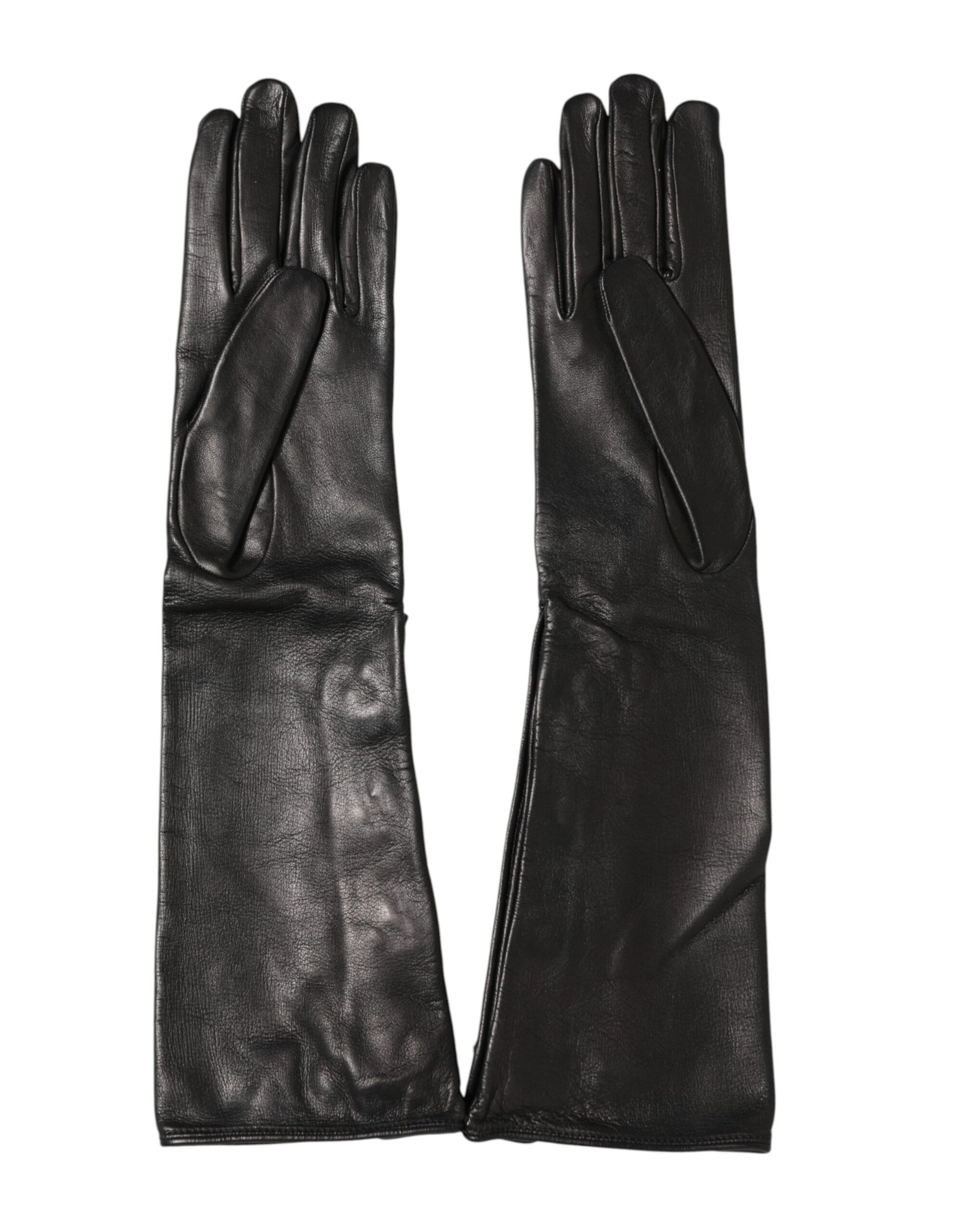 Dolce & Gabbana Black Gloves for Women additional view