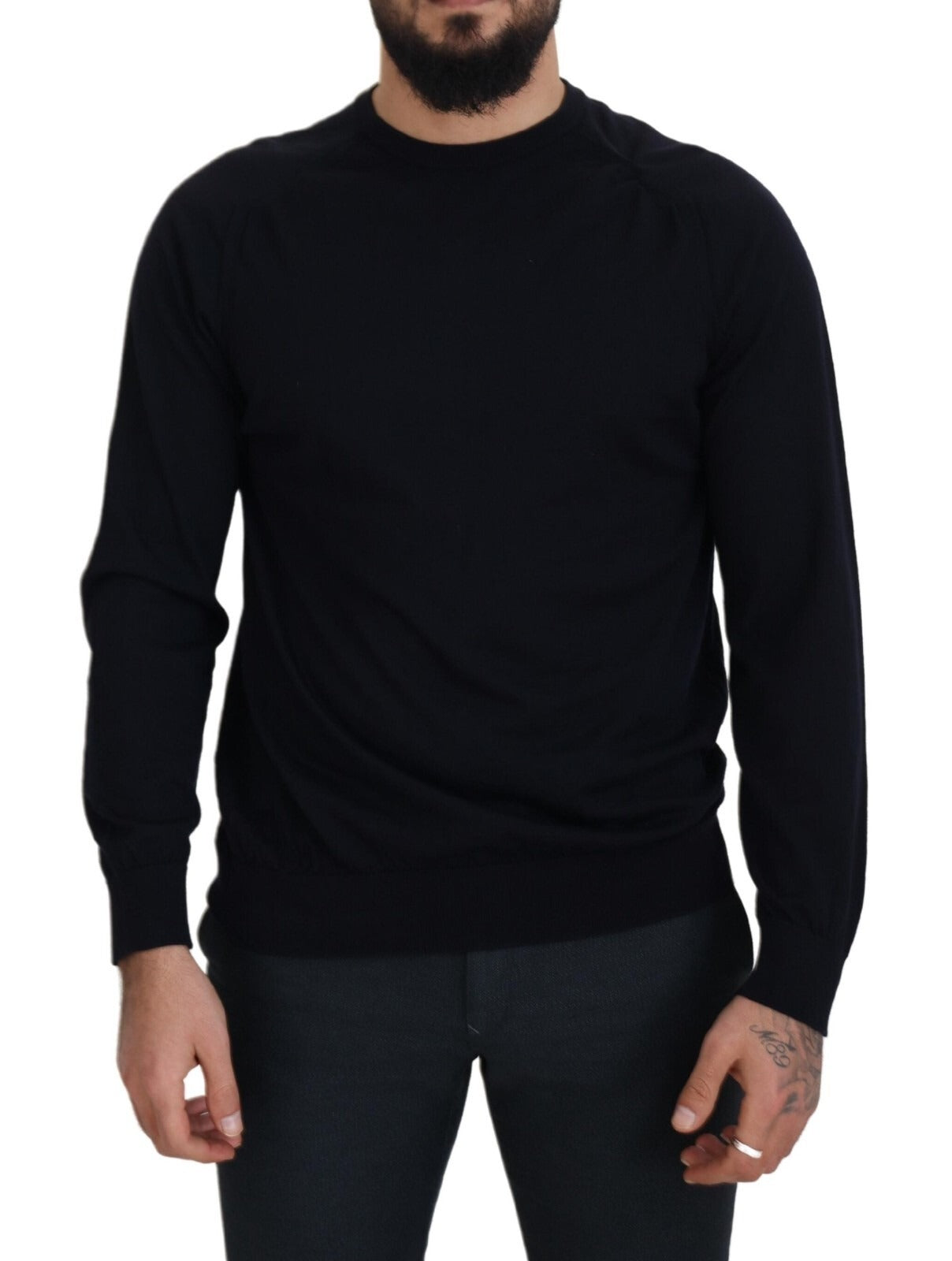 Alpha Studio Black Sweatshirt for Men alternate view