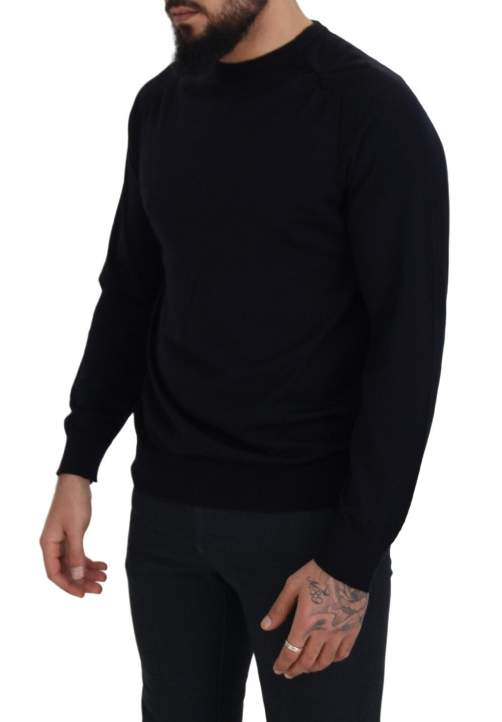 Alpha Studio Black Sweatshirt for Men additional view