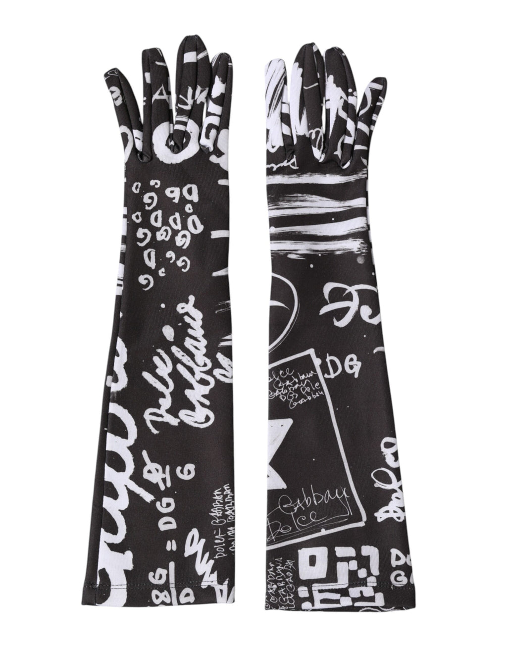 Dolce & Gabbana Black Gloves for Women alternate view
