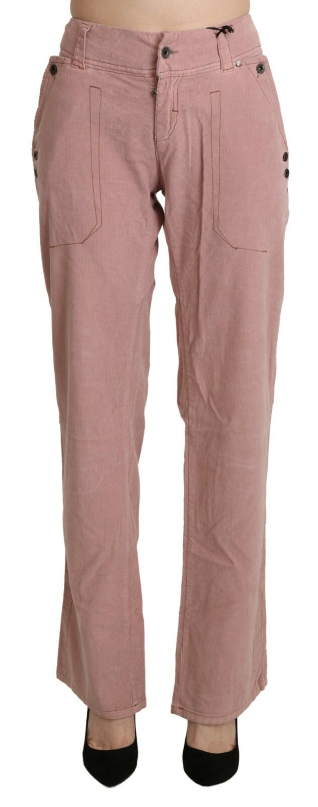 Ermanno Scervino Pink Casual Pants for Women