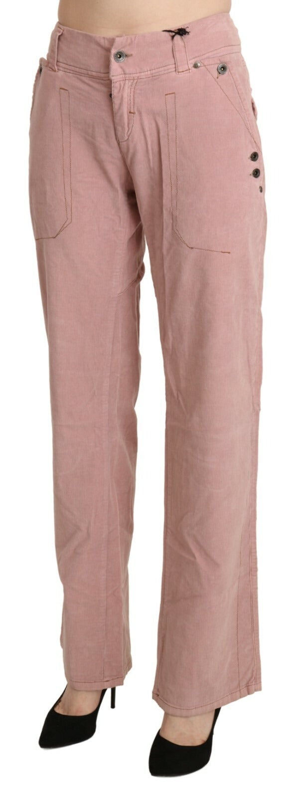 Ermanno Scervino Pink Casual Pants for Women additional view