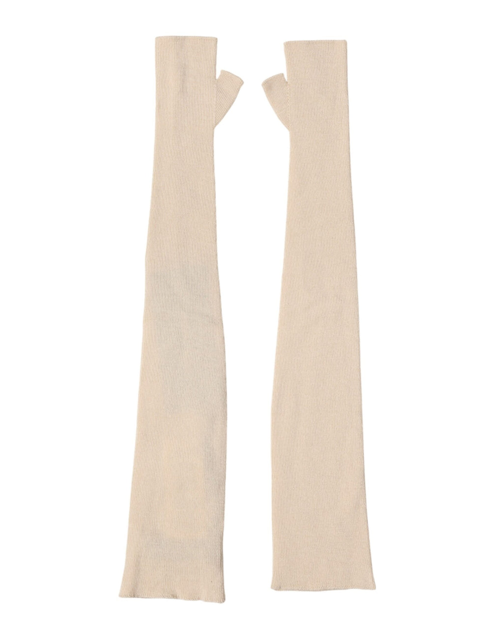 Dolce & Gabbana Beige Gloves for Women side view