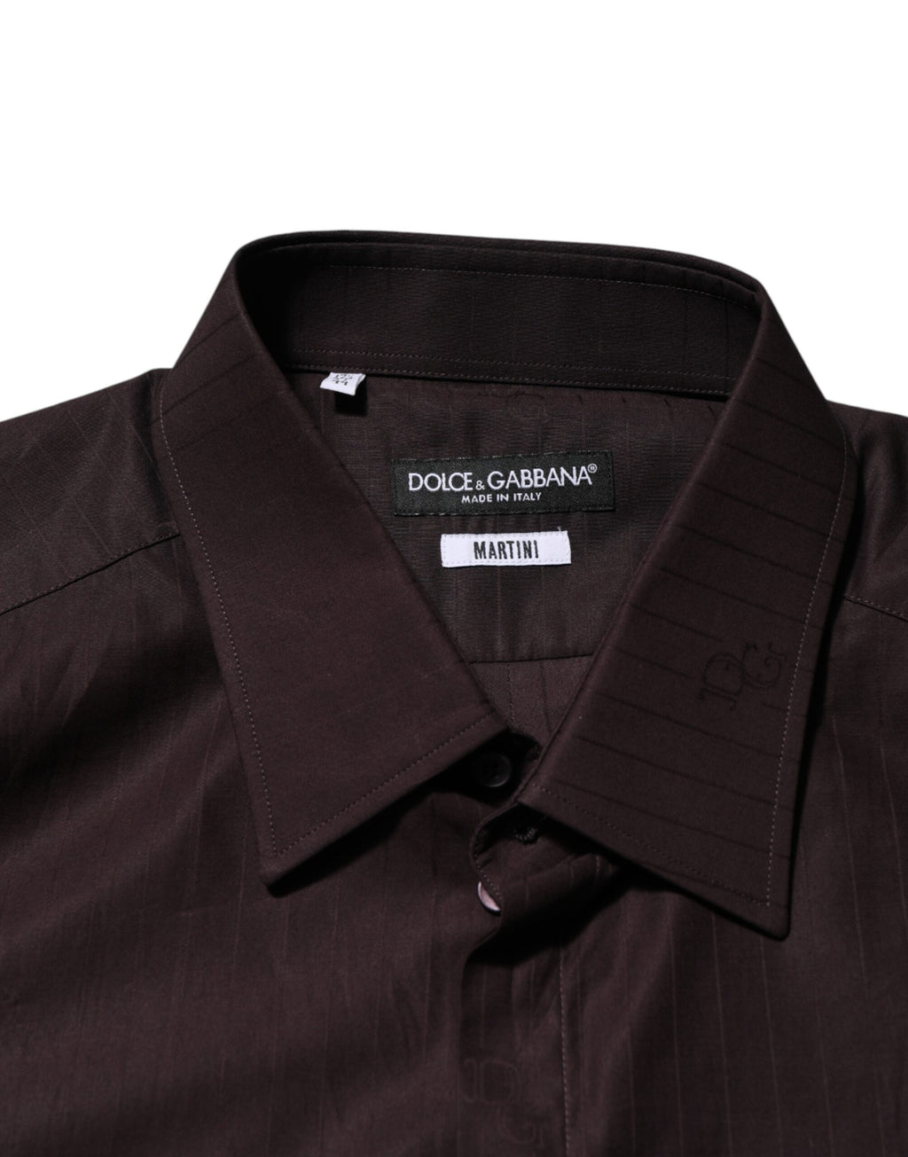 Dolce & Gabbana Brown Dress Shirt for Men additional view