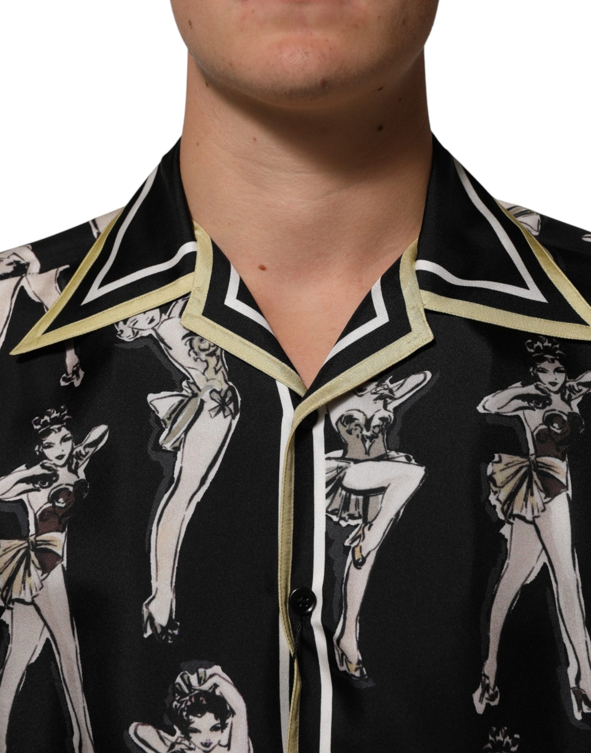 Dolce & Gabbana Black Dress Shirt for Men additional view