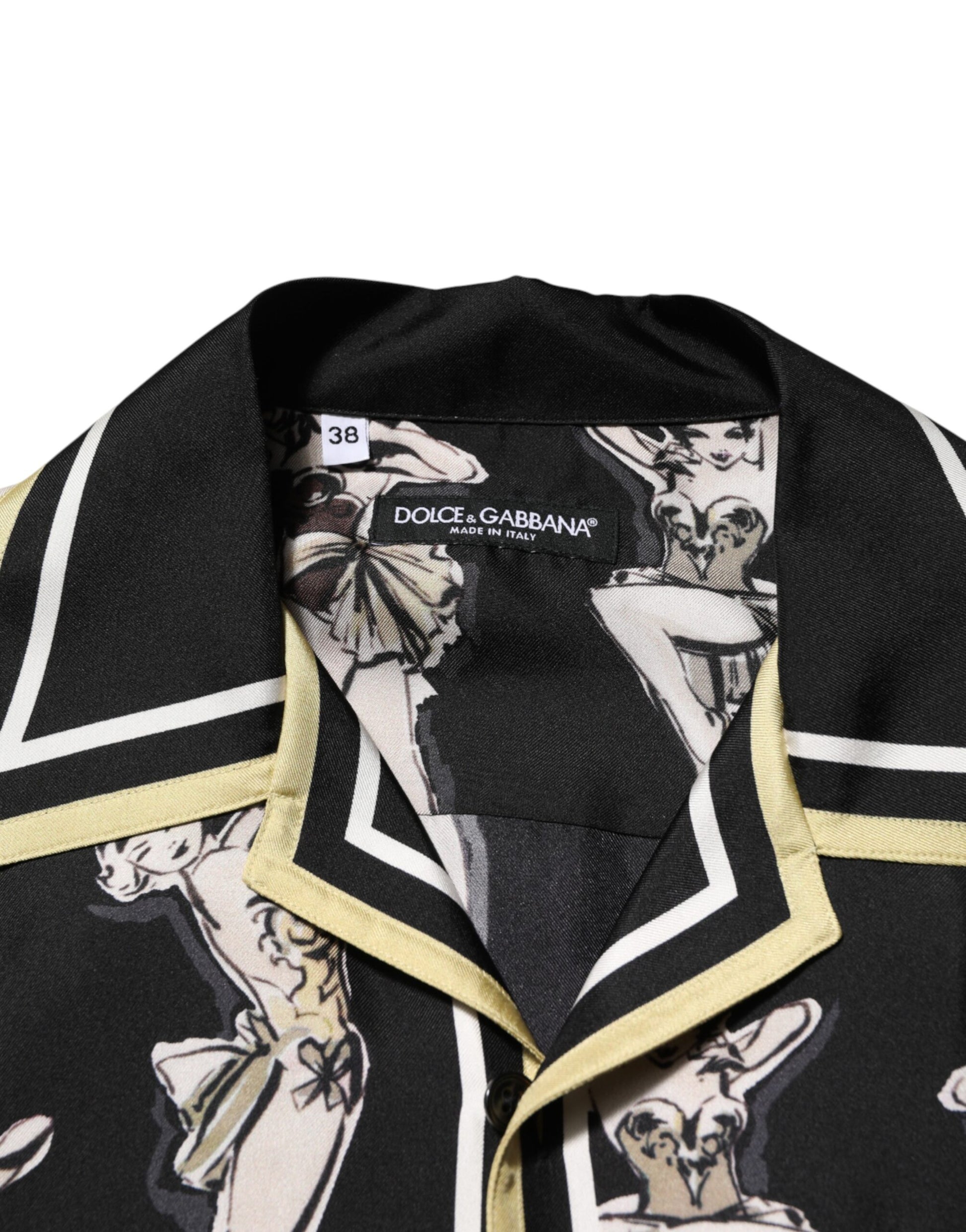 Dolce & Gabbana Black Dress Shirt for Men additional view