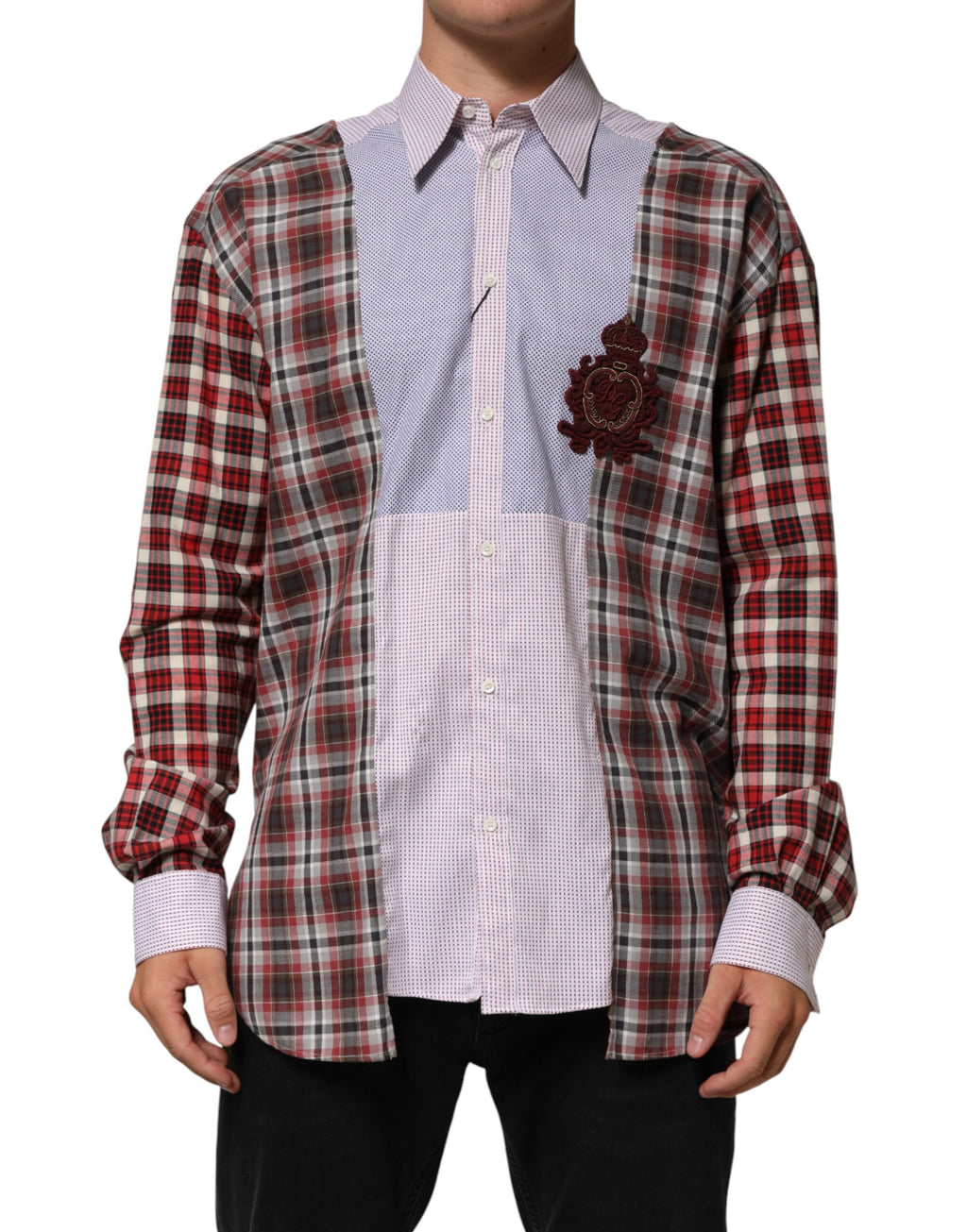 Dolce & Gabbana Multicolor Dress Shirt for Men
