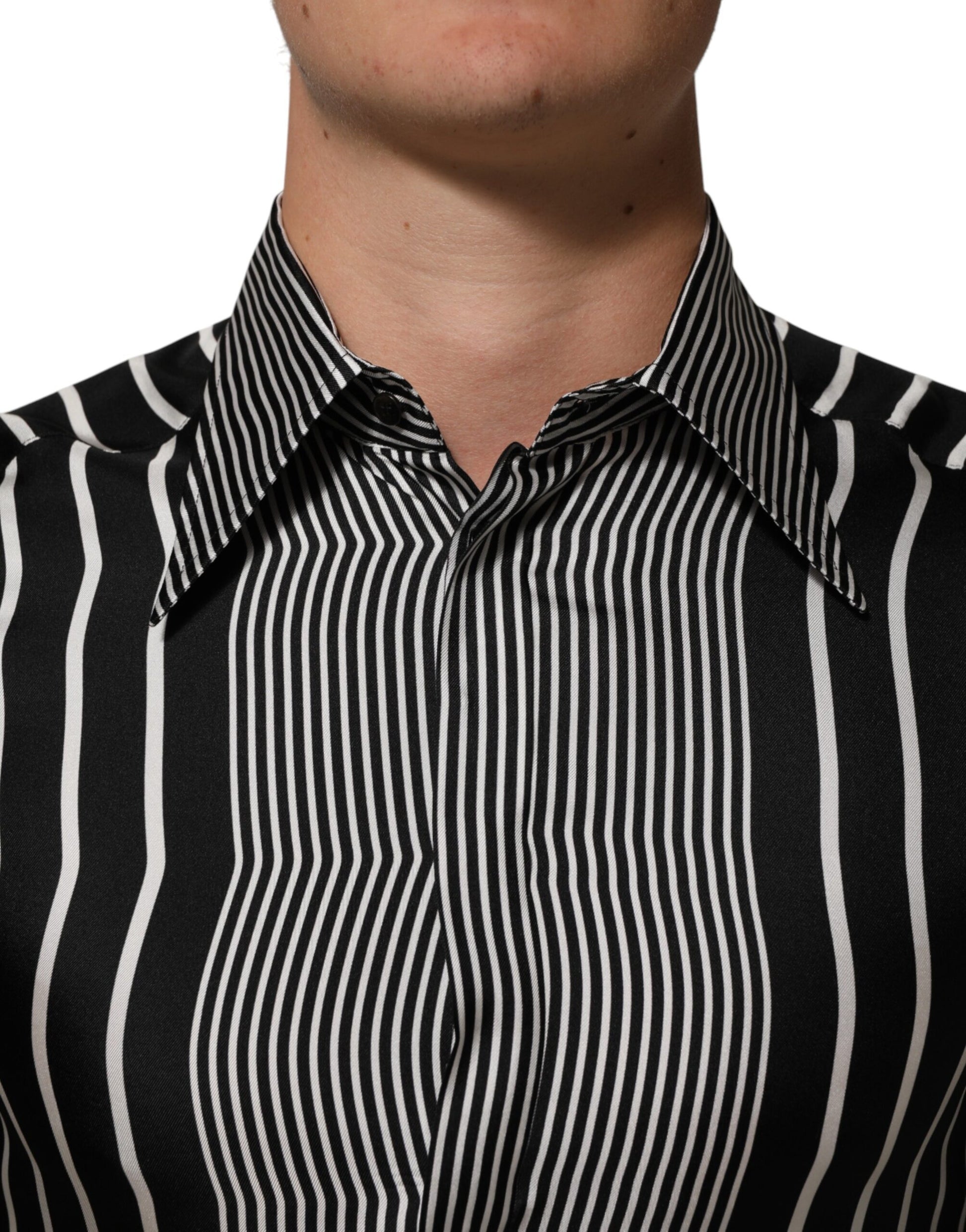 Dolce & Gabbana Black Dress Shirt for Men additional view