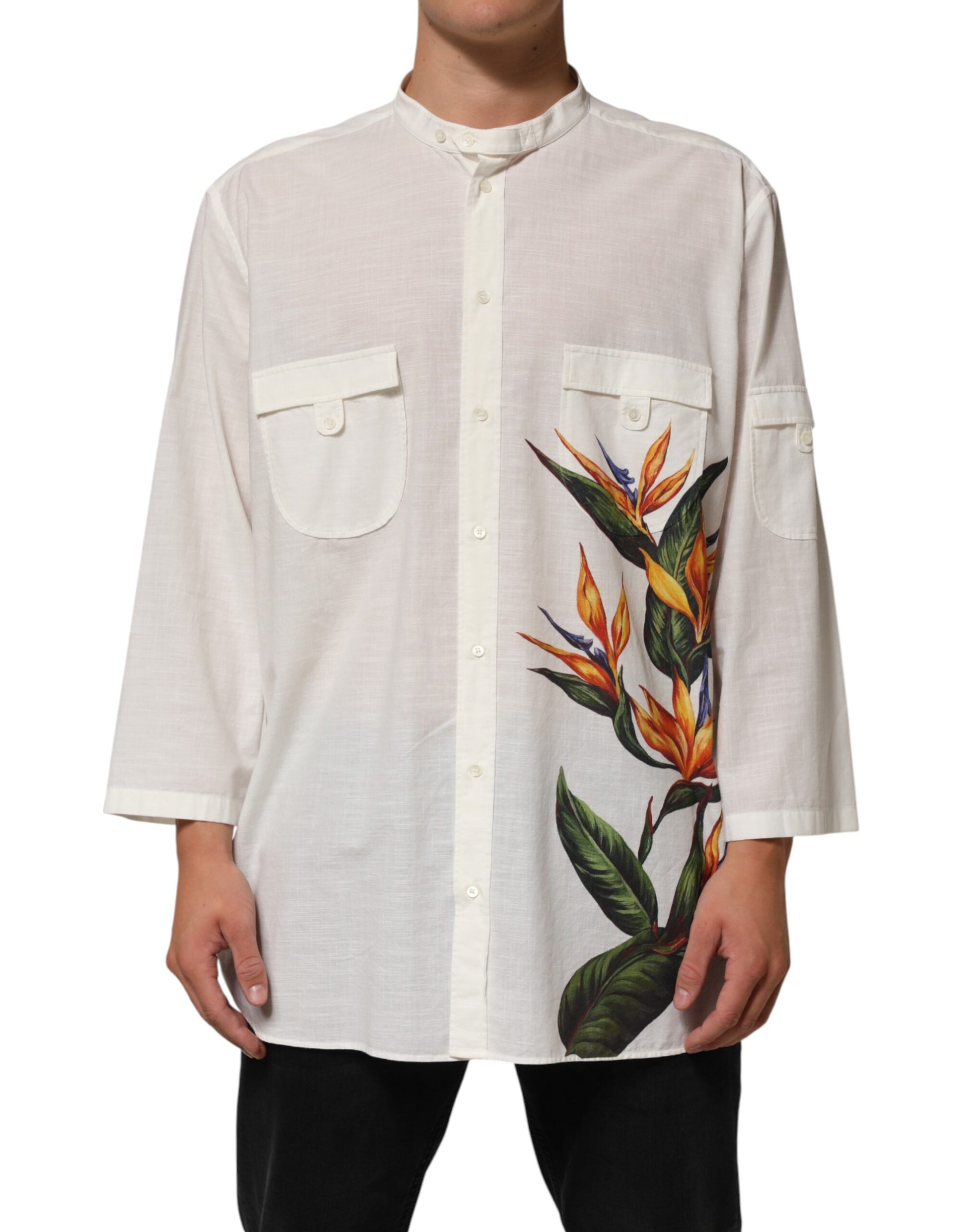 Dolce & Gabbana White Dress Shirt for Men alternate view