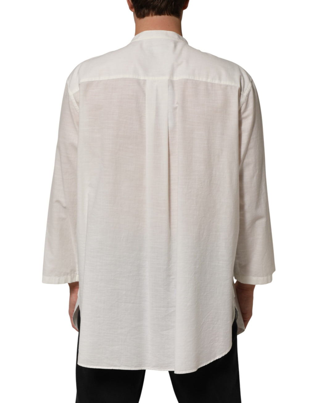 Dolce & Gabbana White Dress Shirt for Men side view