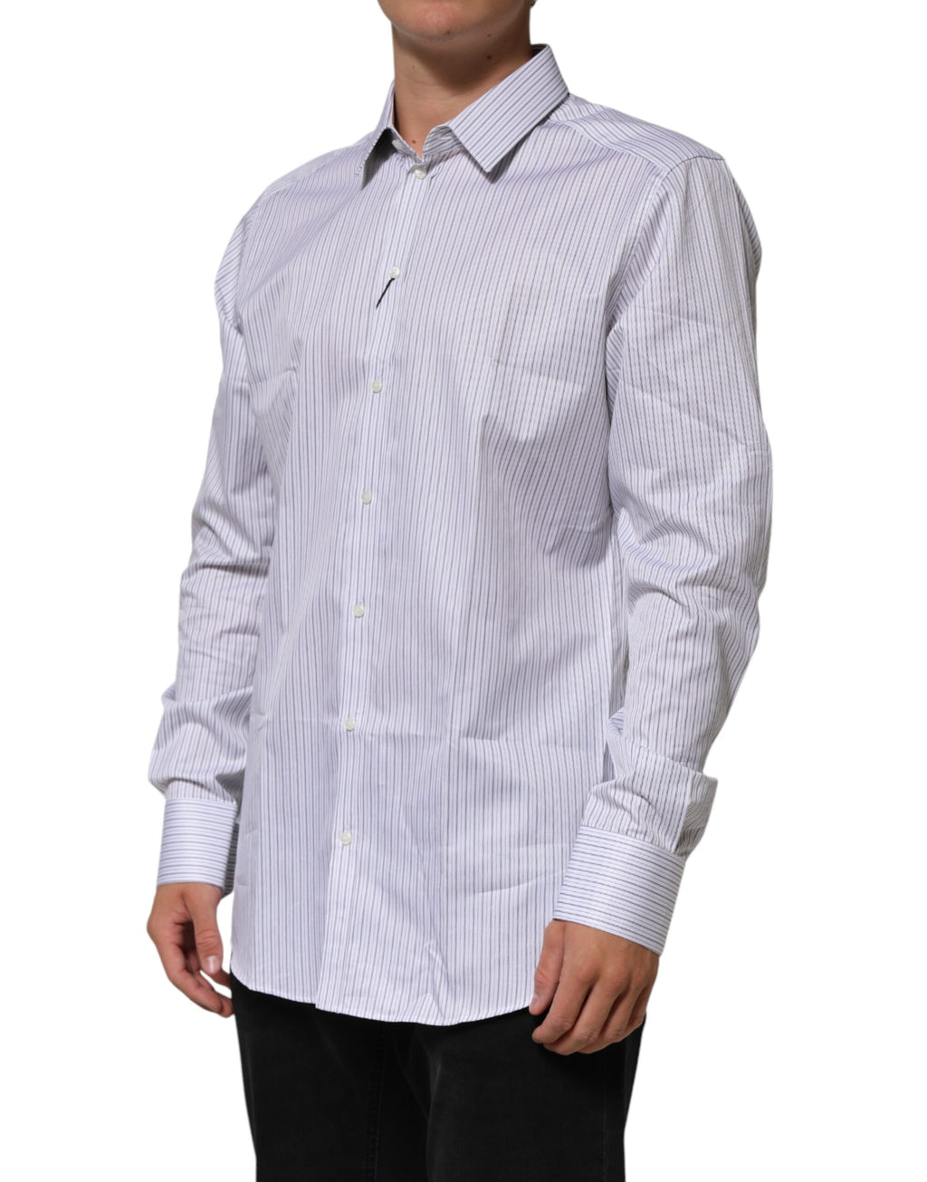 Dolce & Gabbana White Dress Shirt for Men detail view