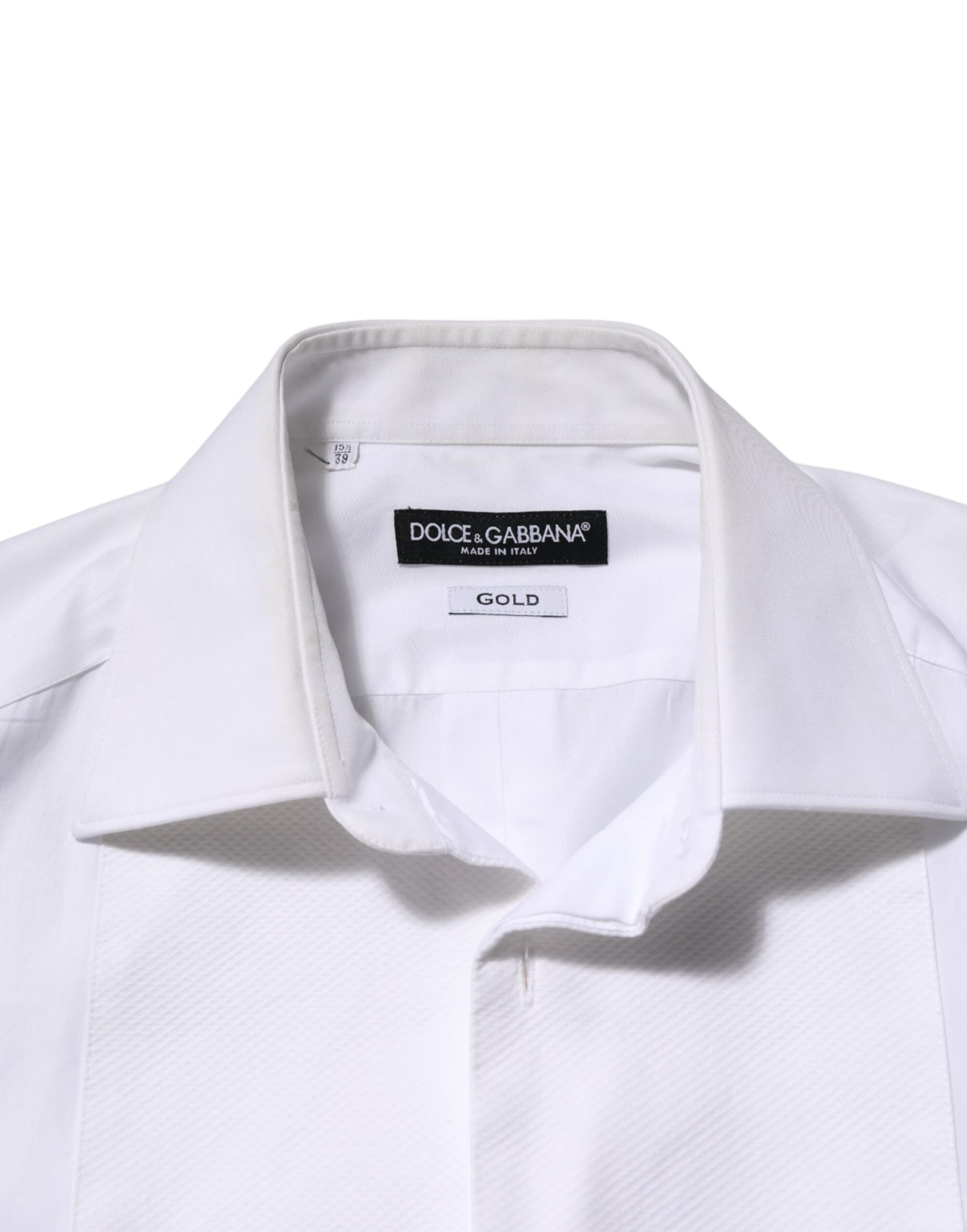 Dolce & Gabbana White Dress Shirt for Men additional view