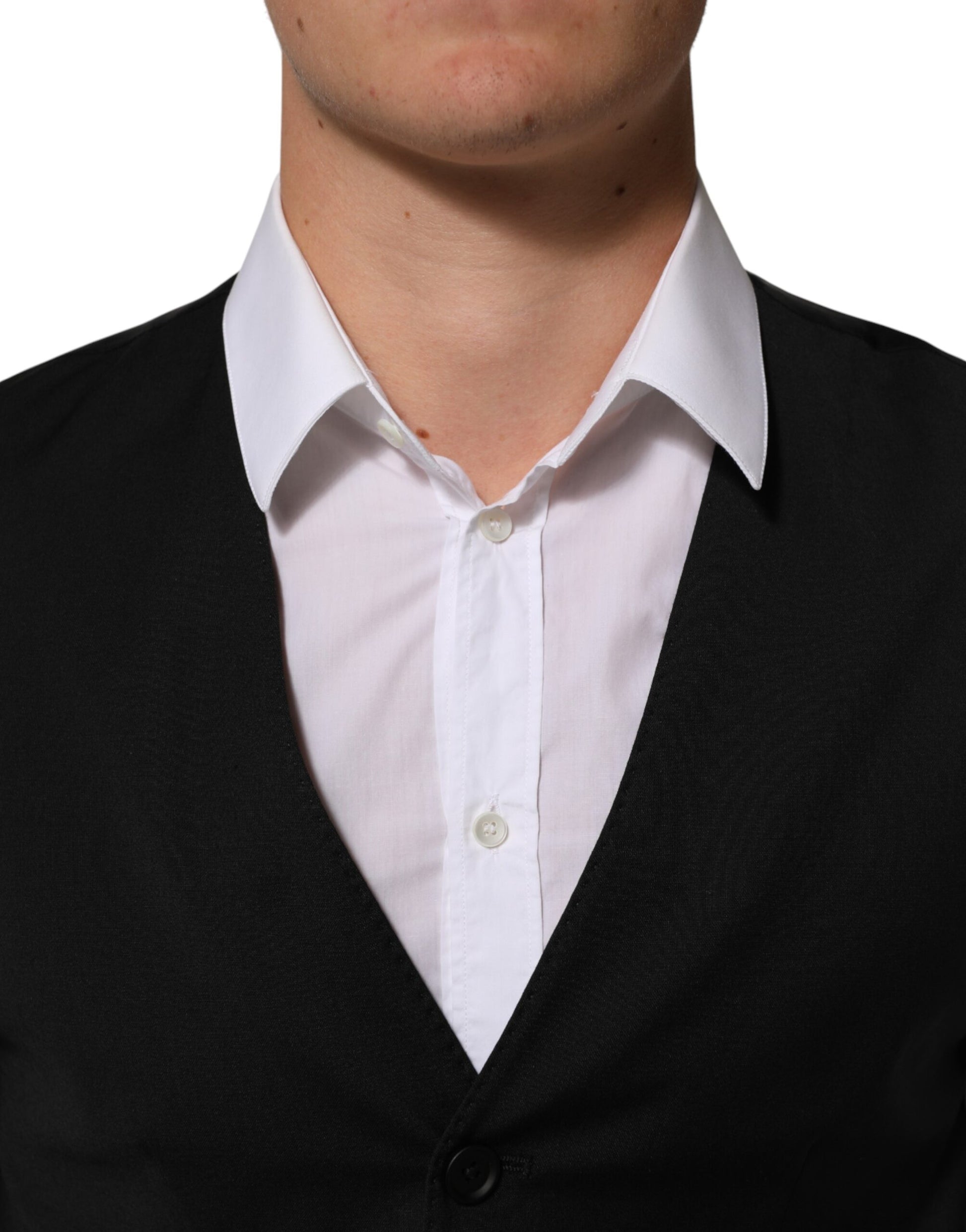 Dolce & Gabbana Black Waistcoats for Men additional view