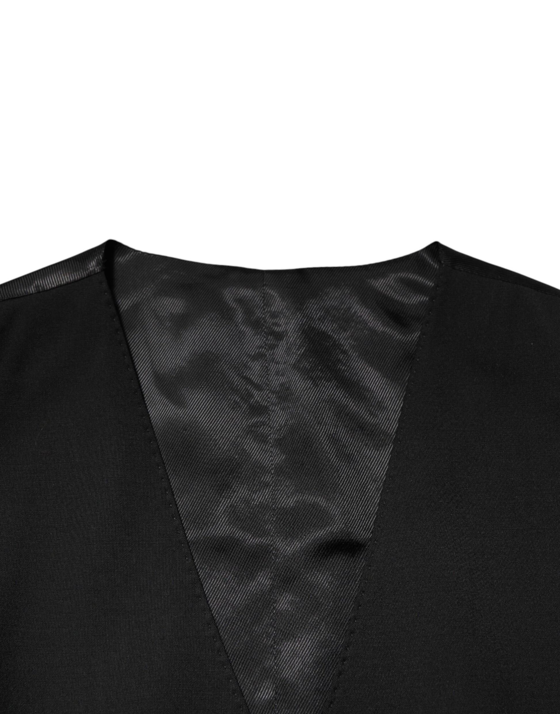 Dolce & Gabbana Black Waistcoats for Men additional view