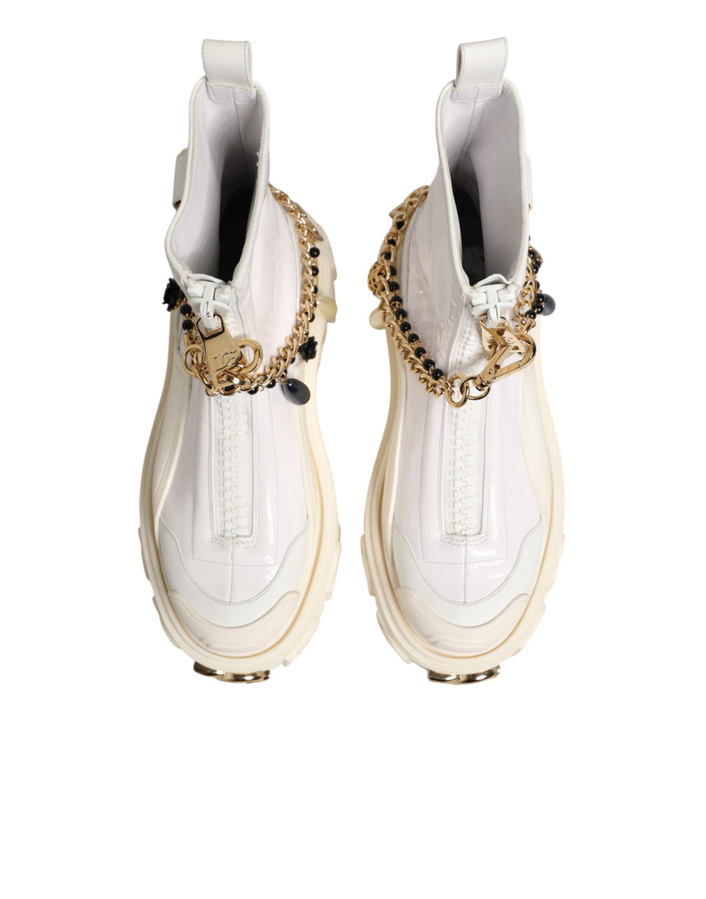 Dolce & Gabbana White Ankle for Women side view