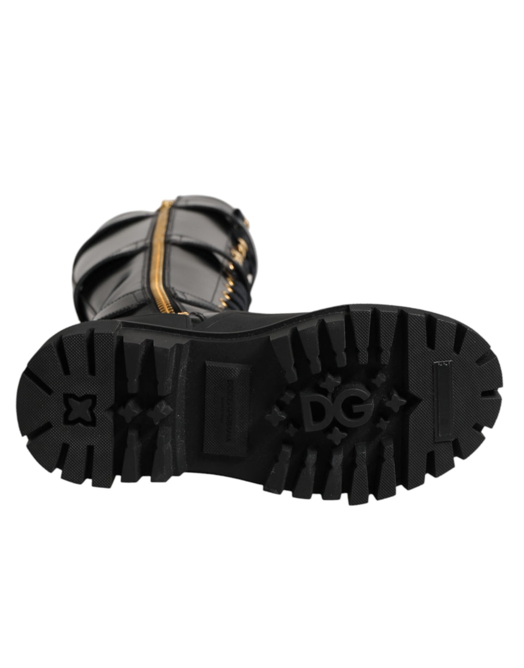 Dolce & Gabbana Black Lace Up Boots for Women additional view