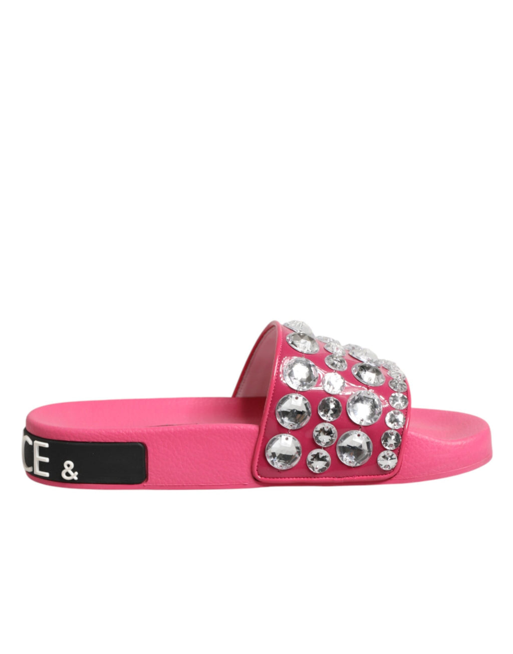 Dolce & Gabbana Pink Slides for Women alternate view