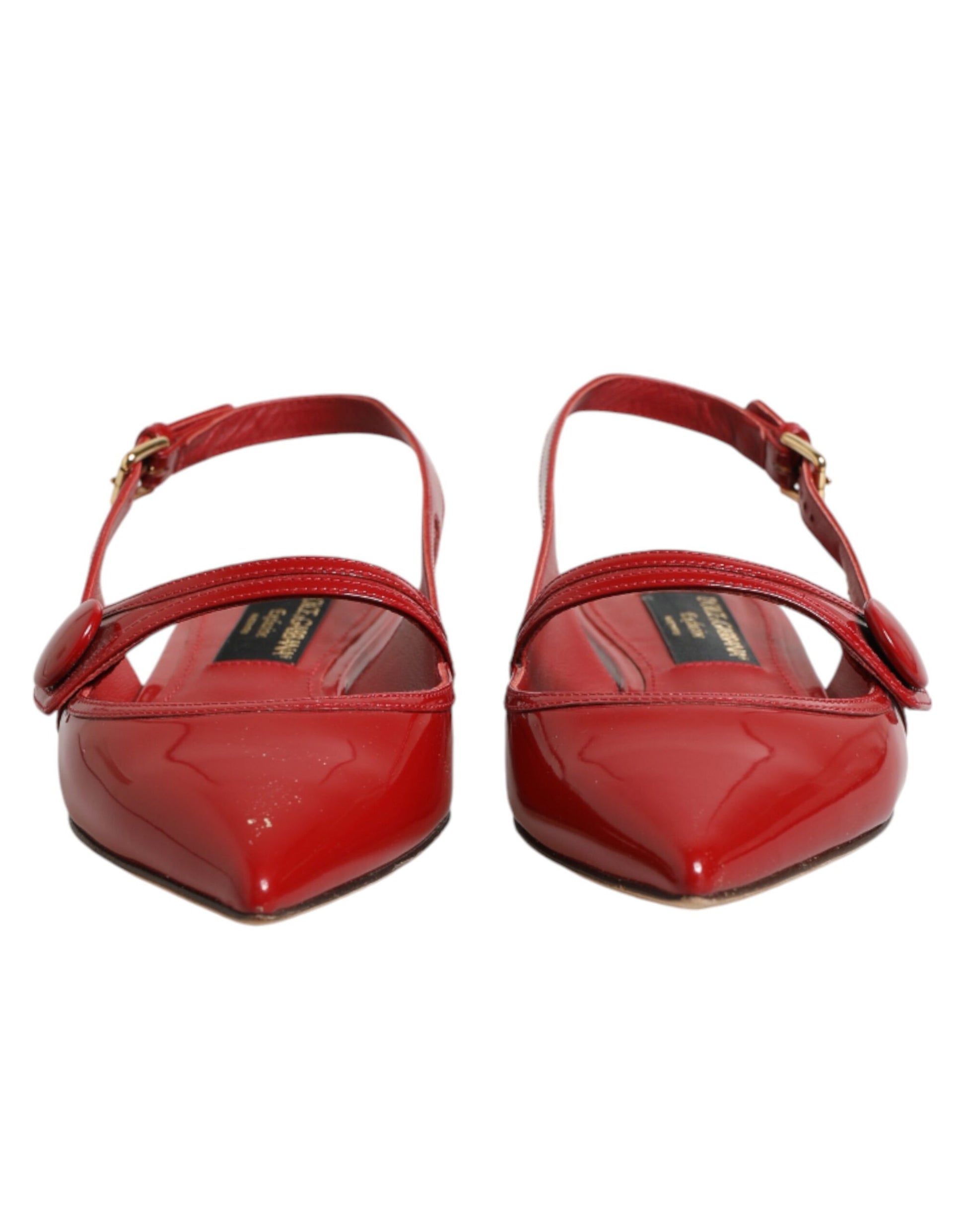 Dolce & Gabbana Red Flat for Women detail view