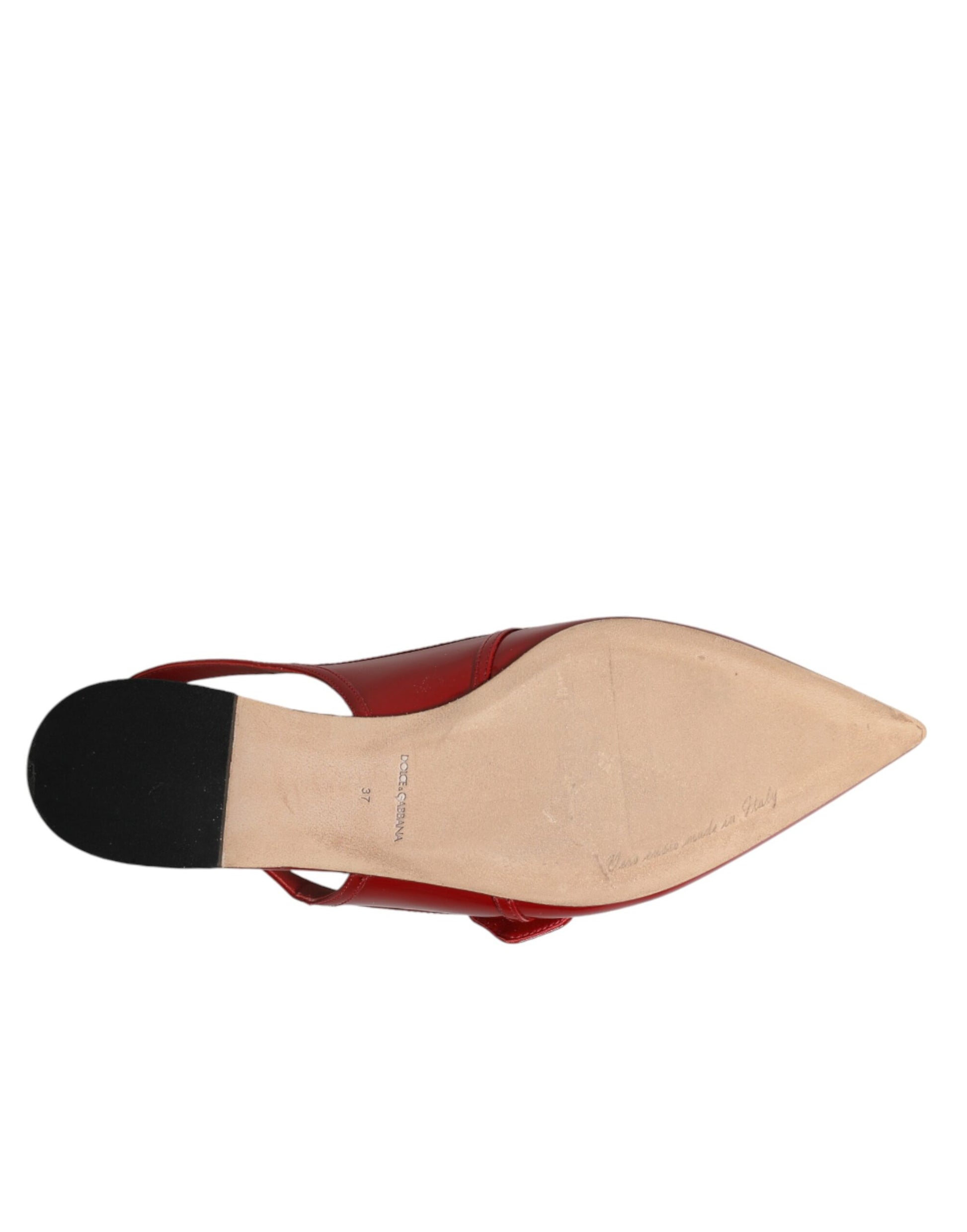 Dolce & Gabbana Red Flat for Women additional view