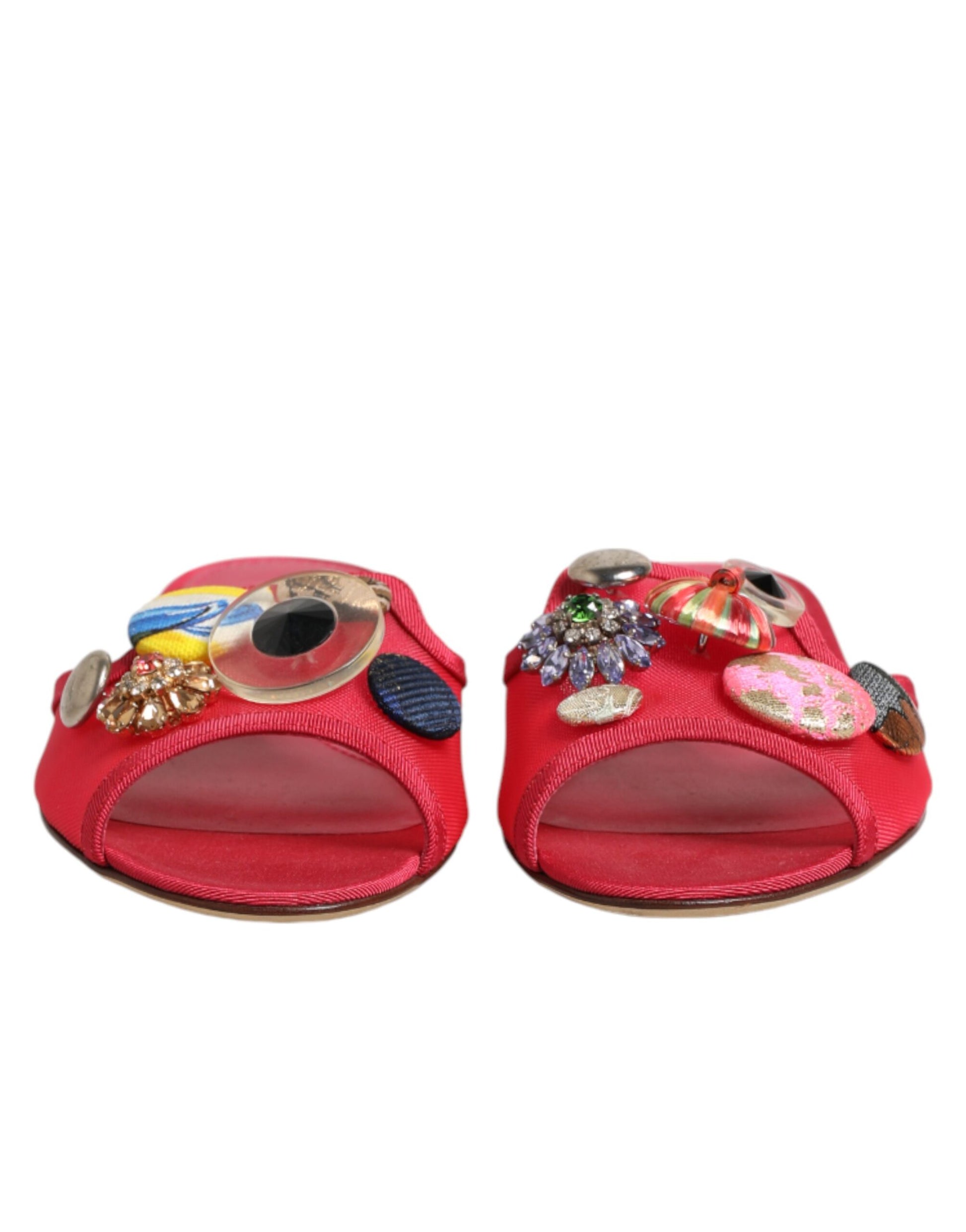 Dolce & Gabbana Red Flat for Women detail view