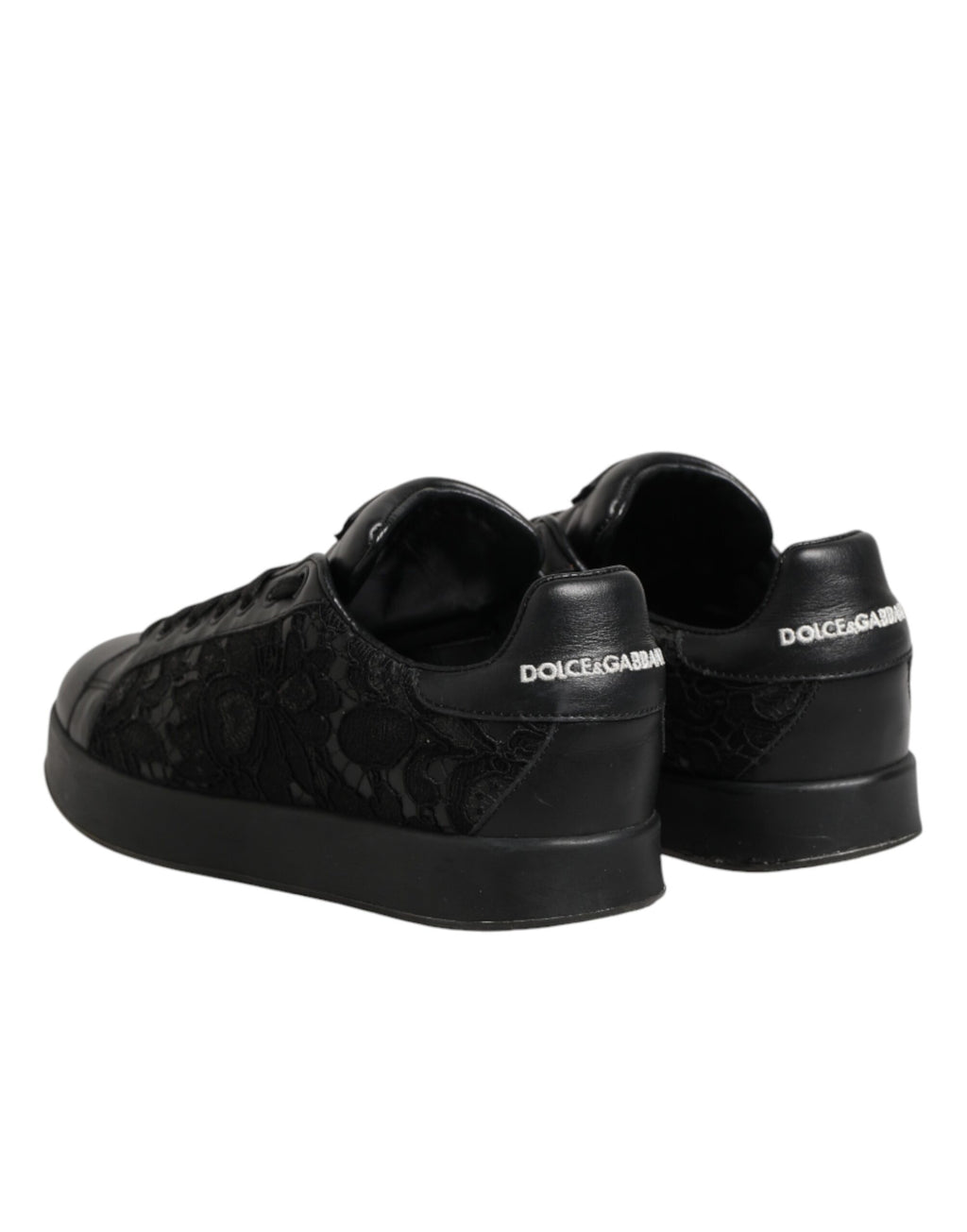 Dolce & Gabbana Black Low Top Sneakers for Women additional view