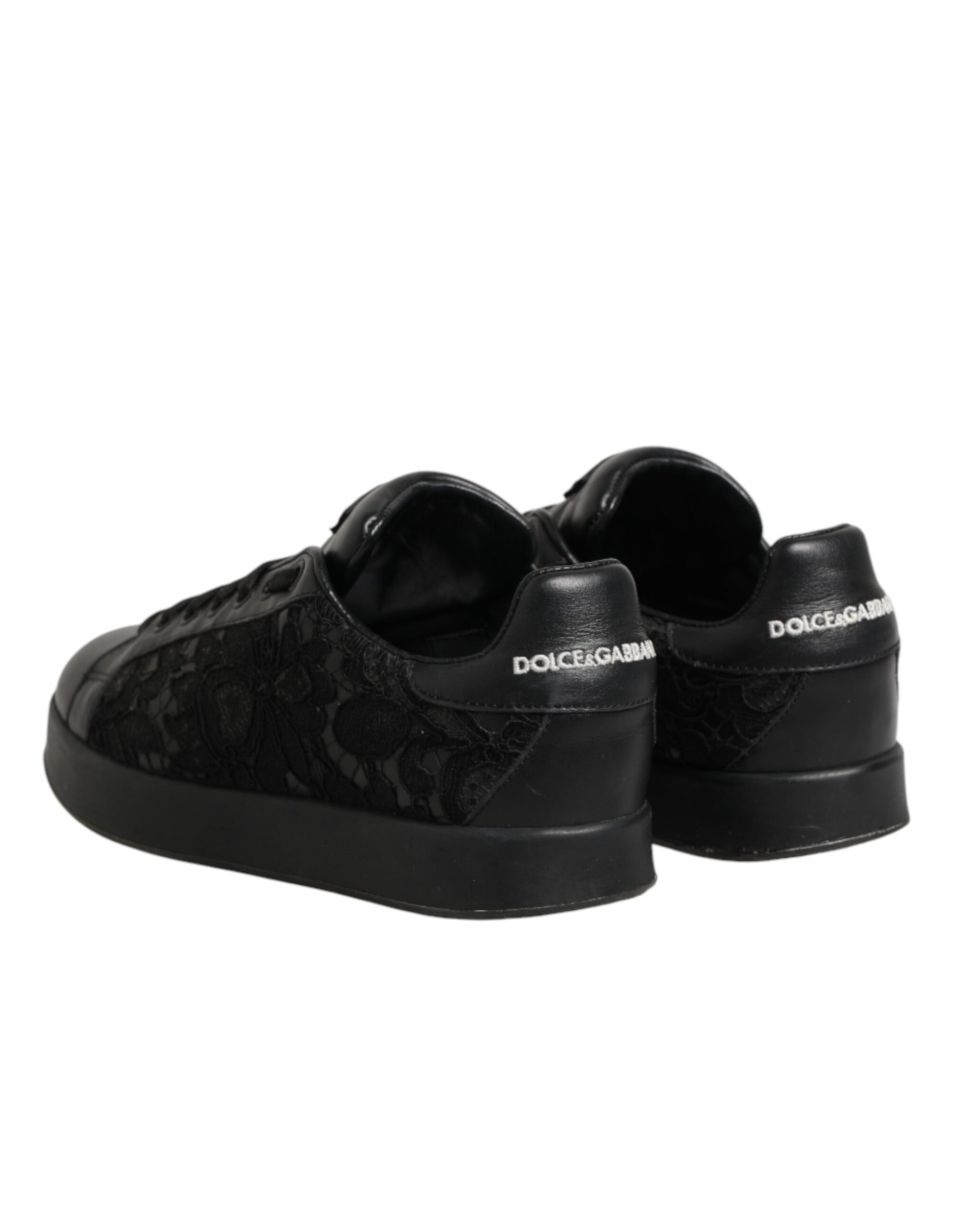 Dolce & Gabbana Black Low Top Sneakers for Women additional view