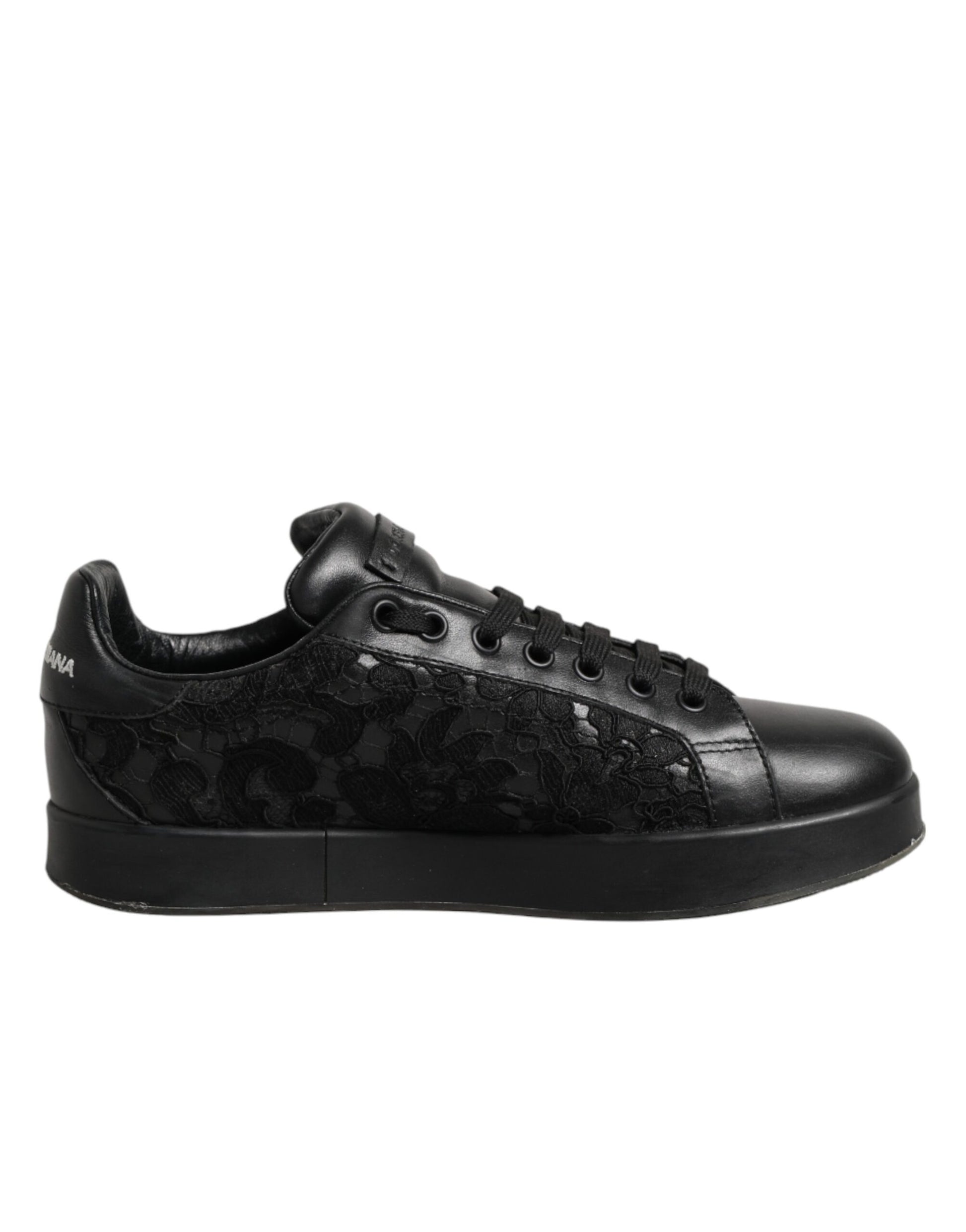 Dolce & Gabbana Black Low Top Sneakers for Women