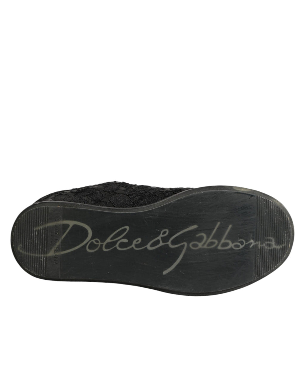 Dolce & Gabbana Black Low Top Sneakers for Women additional view