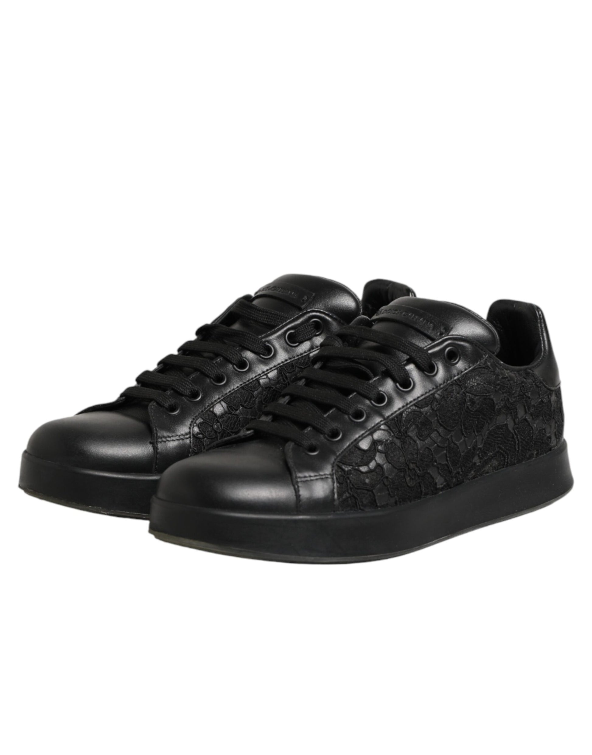 Dolce & Gabbana Black Low Top Sneakers for Women additional view
