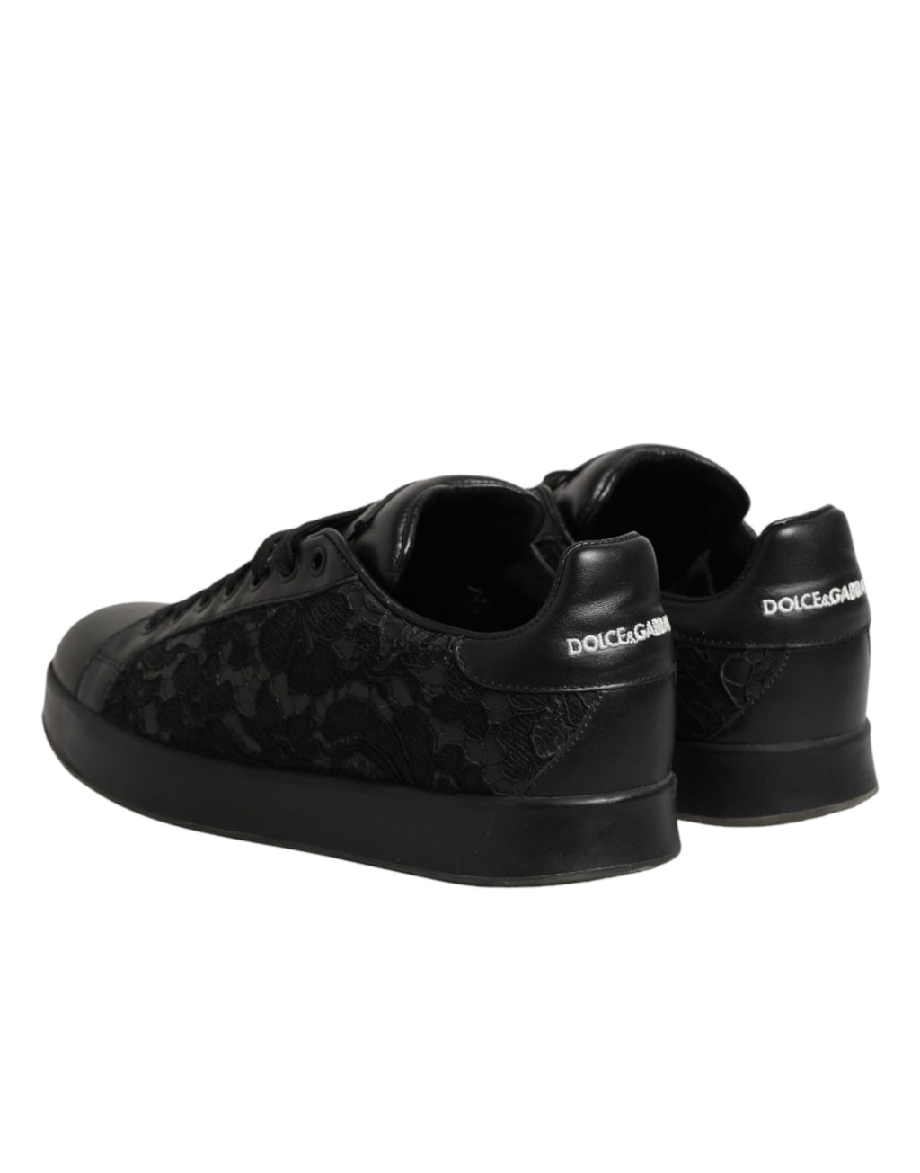 Dolce & Gabbana Black Low Top Sneakers for Women additional view