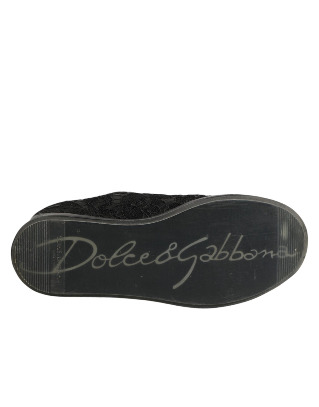 Dolce & Gabbana Black Low Top Sneakers for Women additional view