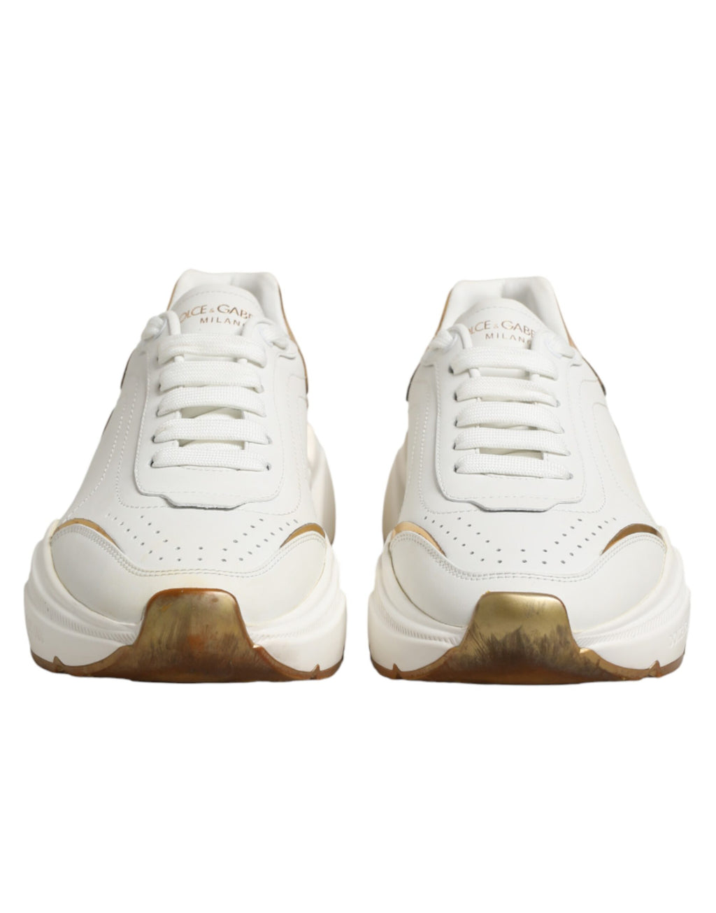 Dolce & Gabbana White Chunky Sneakers for Women detail view