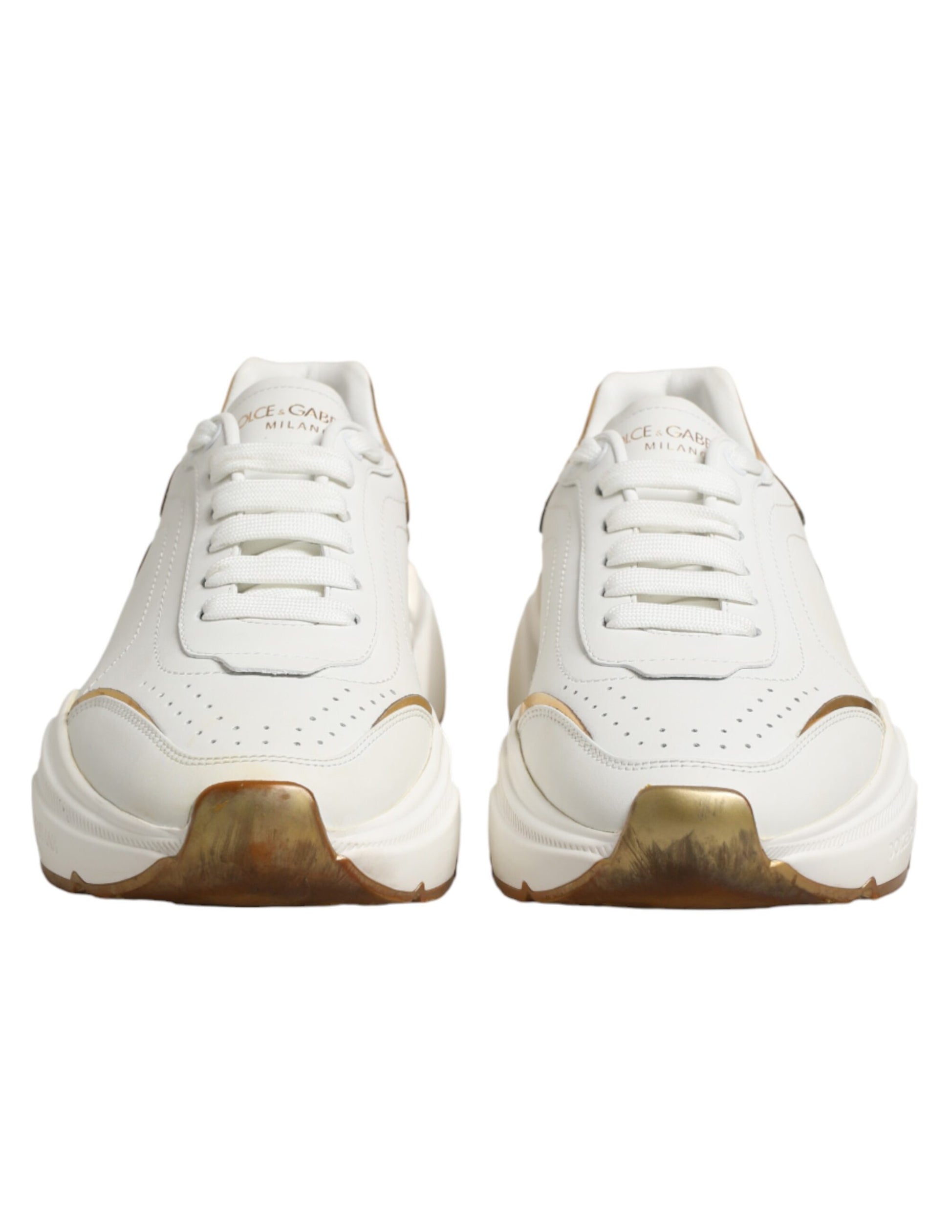 Dolce & Gabbana White Chunky Sneakers for Women detail view